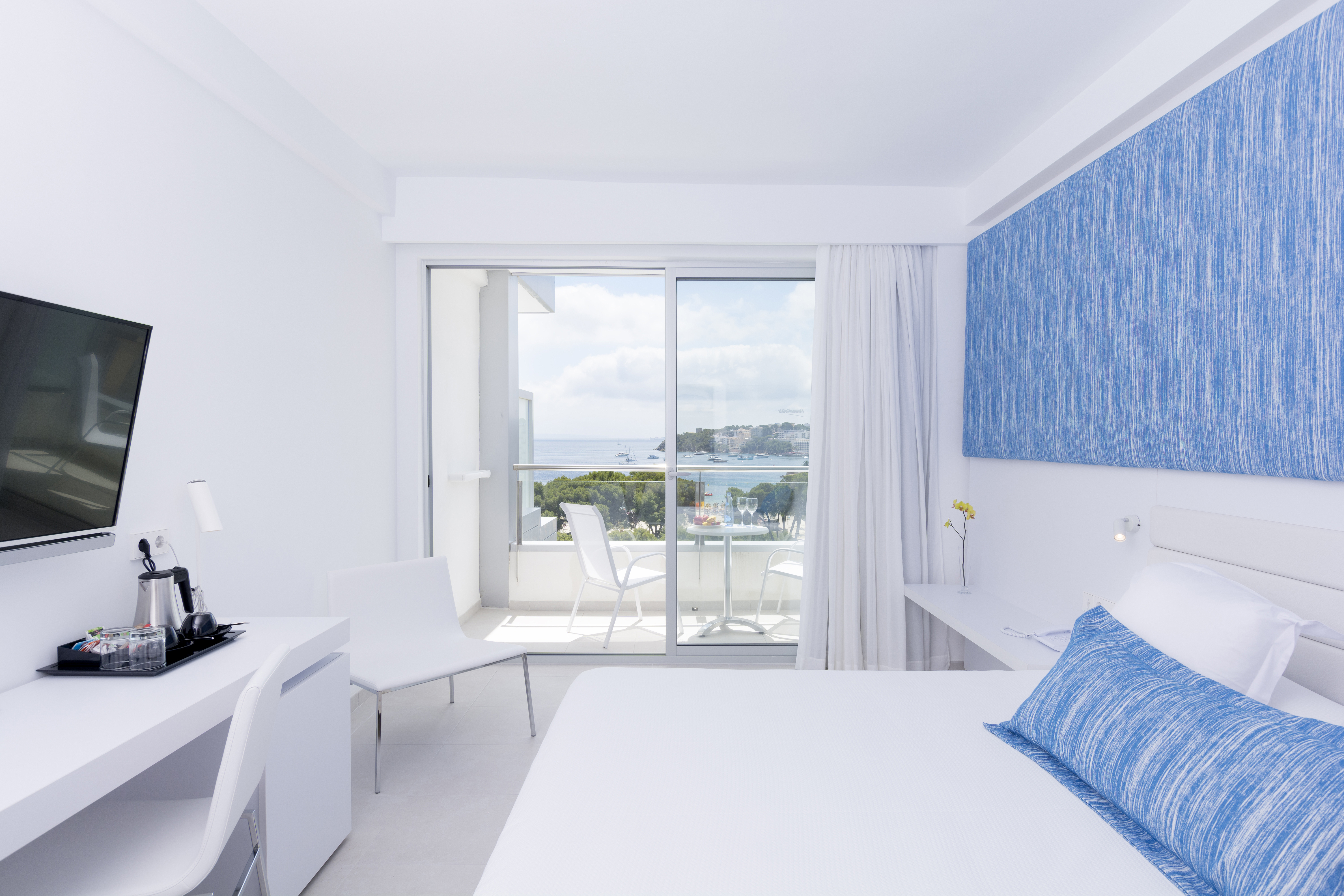 Room, Double Bed, Side Sea View