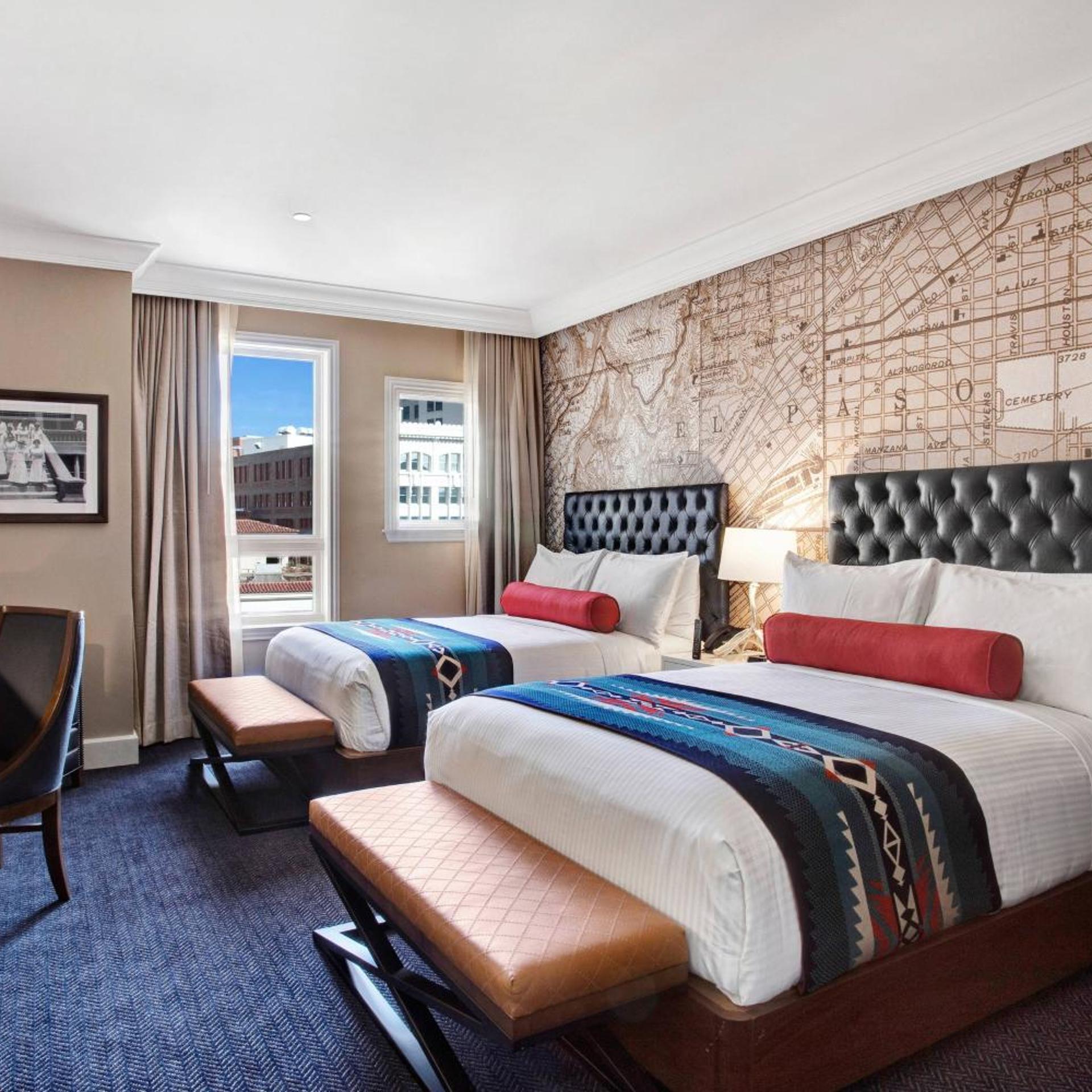 غرفة بسرير كوين، Hotel Paso Del Norte Autograph Collection 6/10