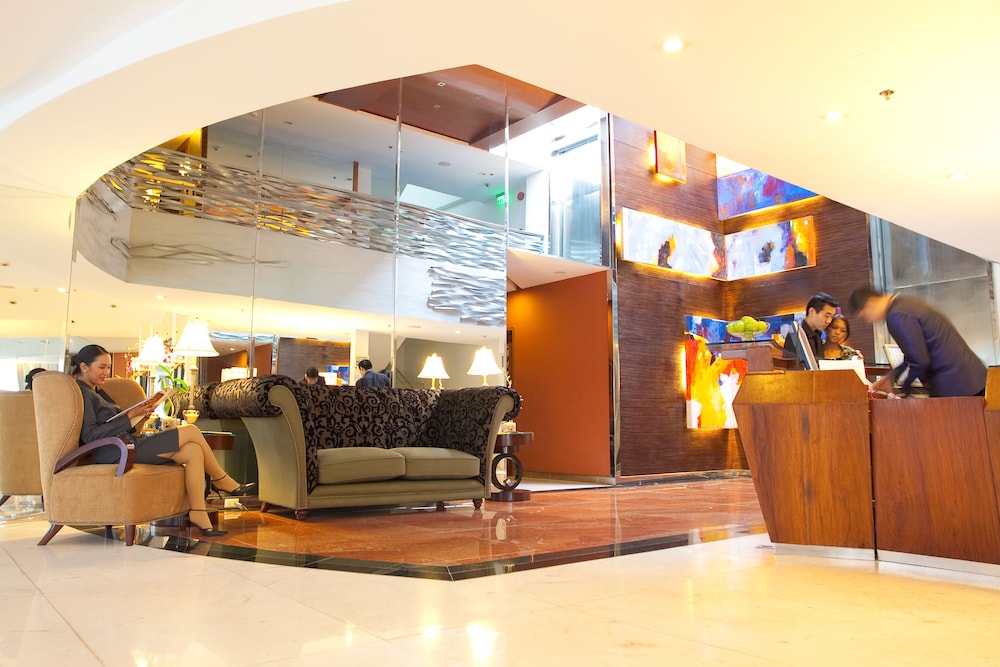Lobby at Hotel Celeste, MAKATI