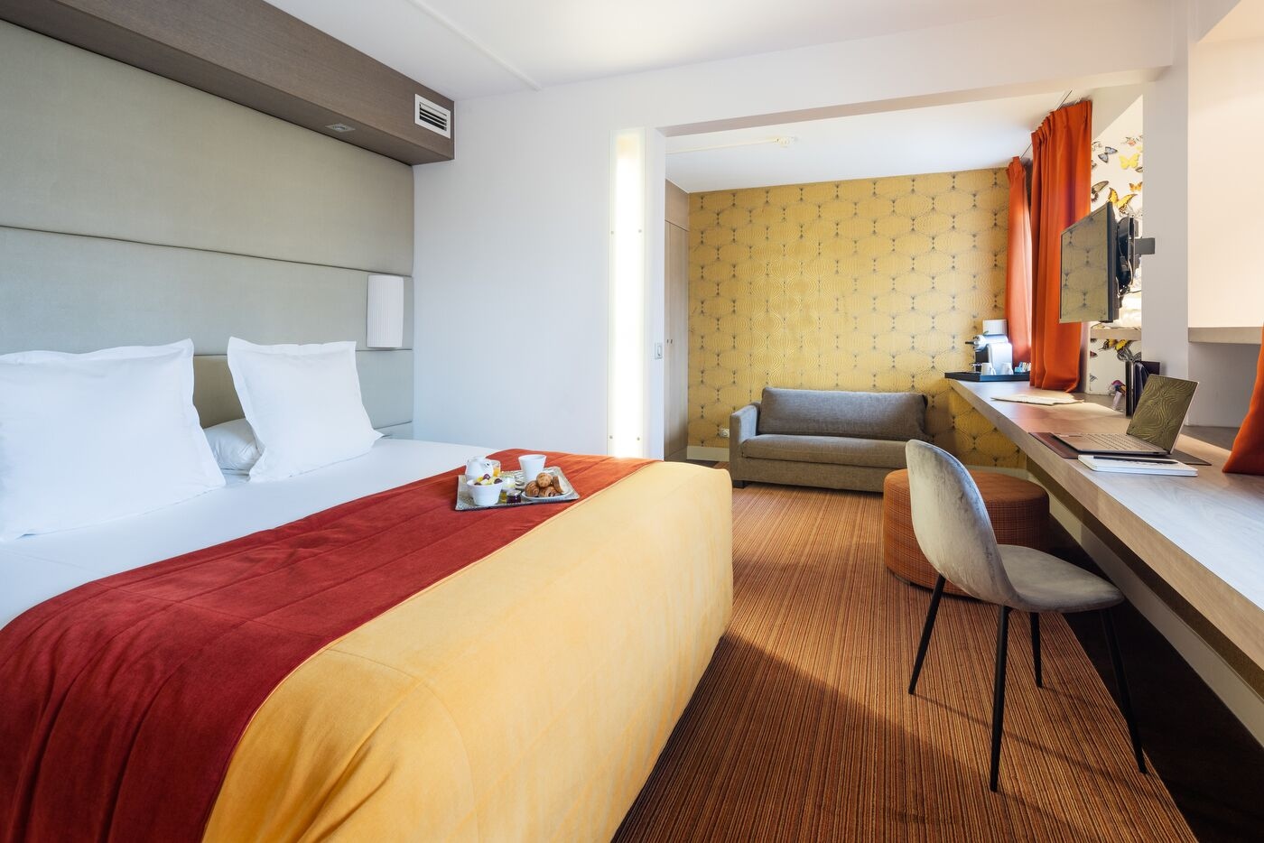 جناح جونيور بسرير مزدوج، Paris Neuilly Hotel 2/8