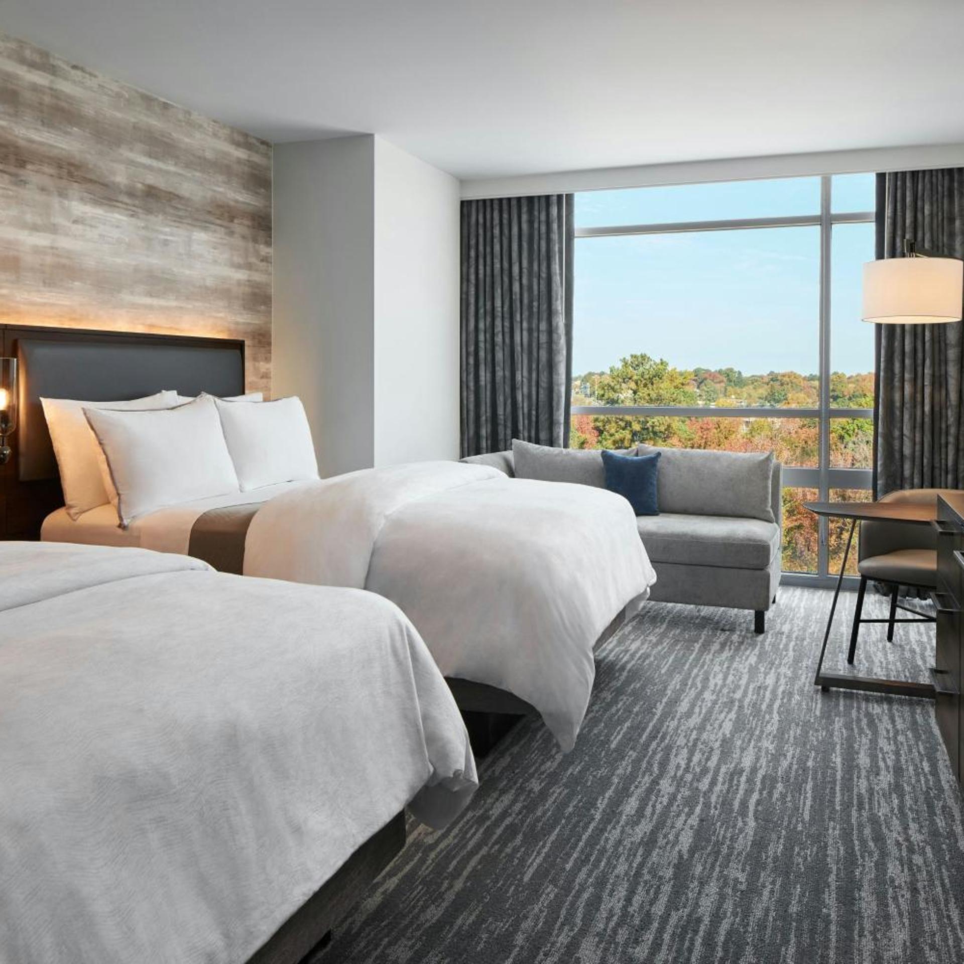 Guest Room, 2 Double Beds, Club Floor