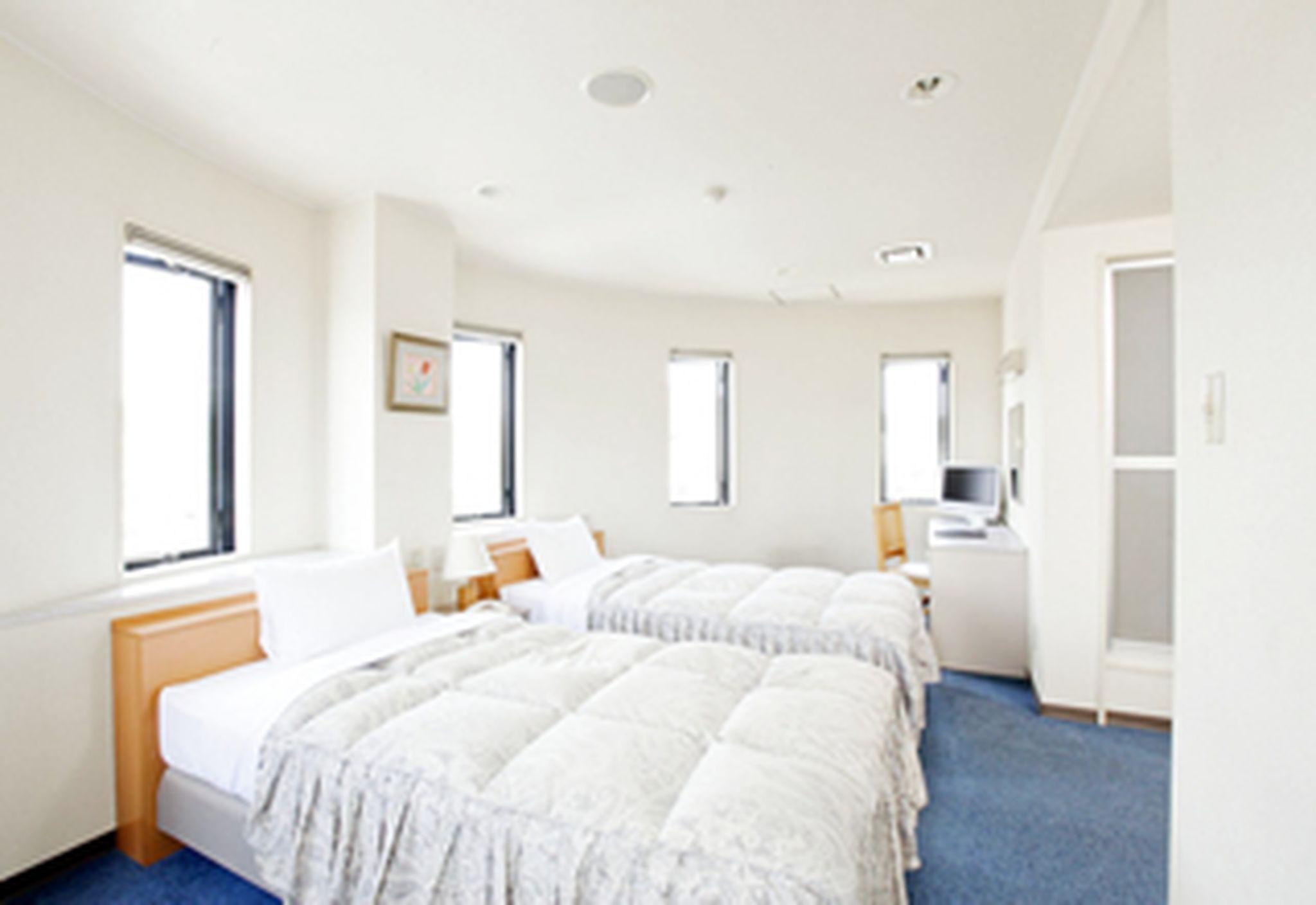 Room, Twin Beds, Smoking