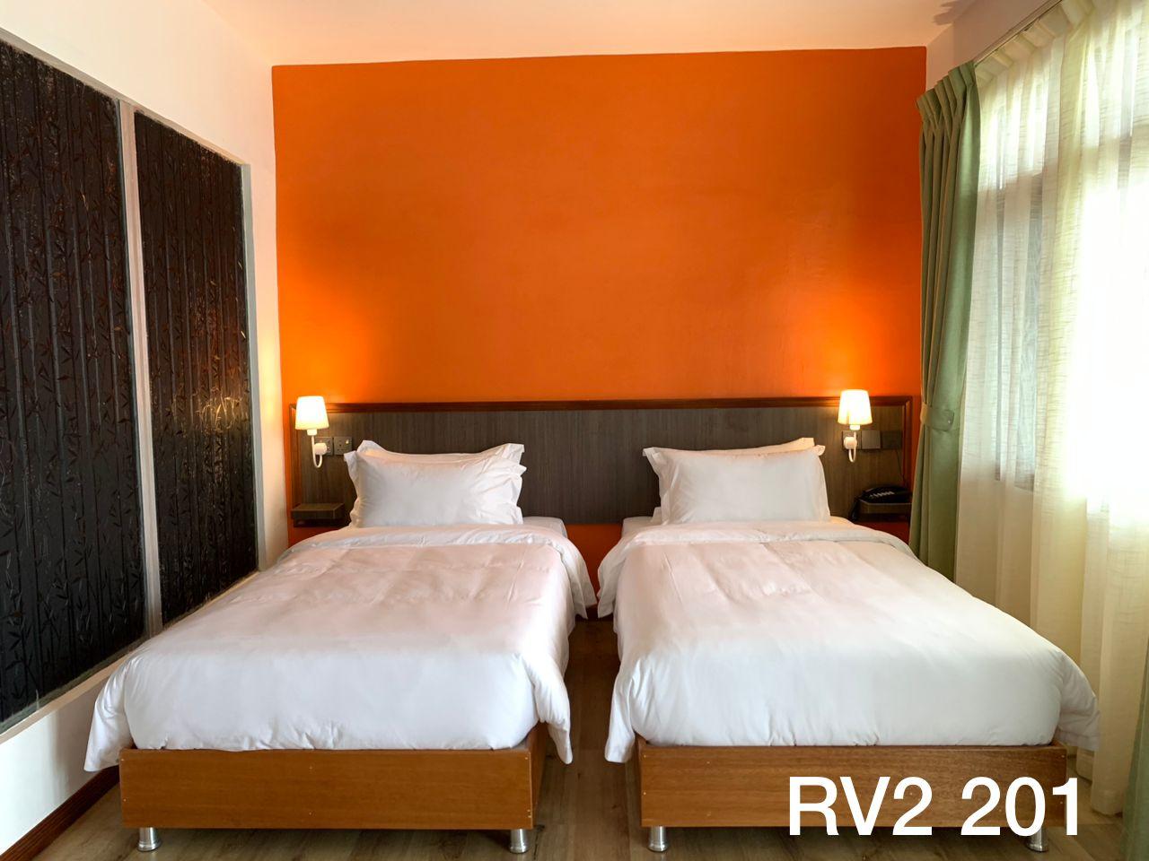 Room, Twin Beds, Sunrise View