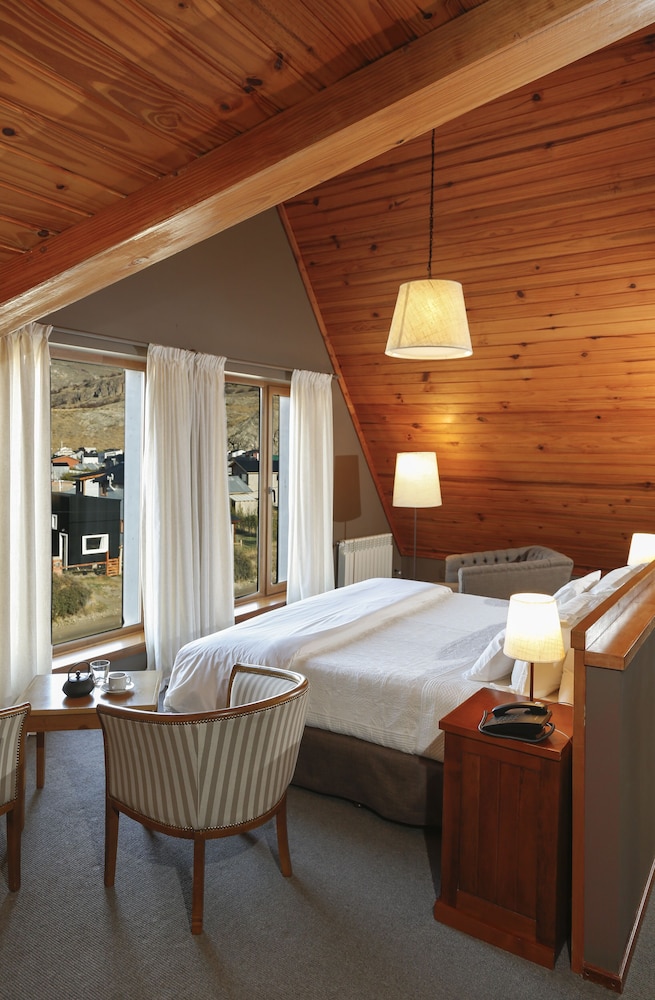 غرفة بريميوم بسريرين منفصلين بإطلالة على الجبل، Los Cerros del Chalten Boutique Hotel 2/10