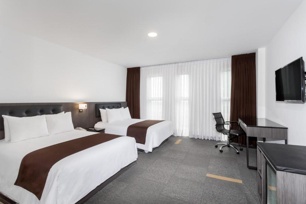 غرفة بسرير مزدوج لذوي الإعاقة، Wyndham Costa del Sol Lima Airport 3/4