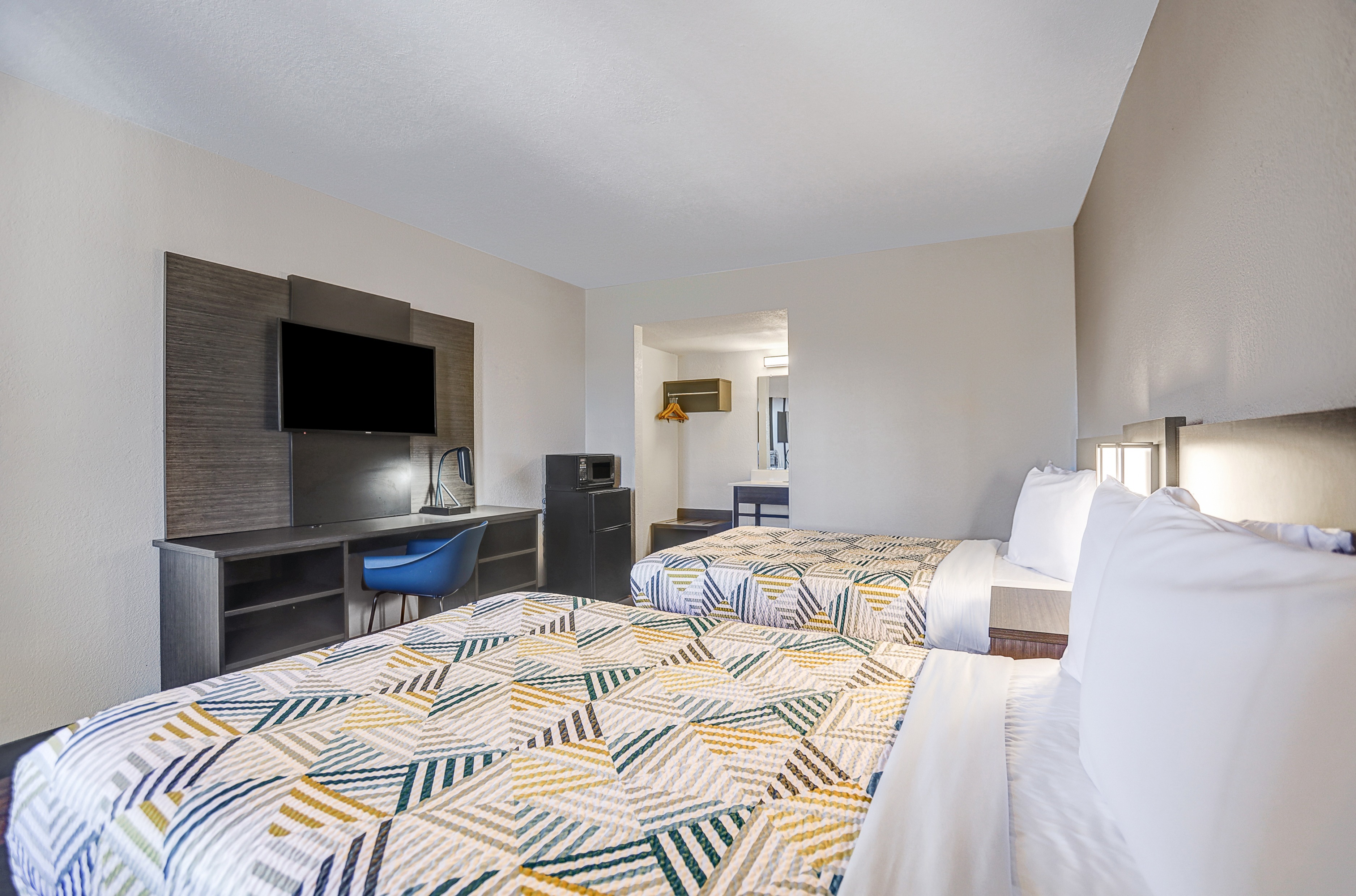 غرفة بسريرين مزدوجين، Motel6 Amarillo, TX - Airport 3/6