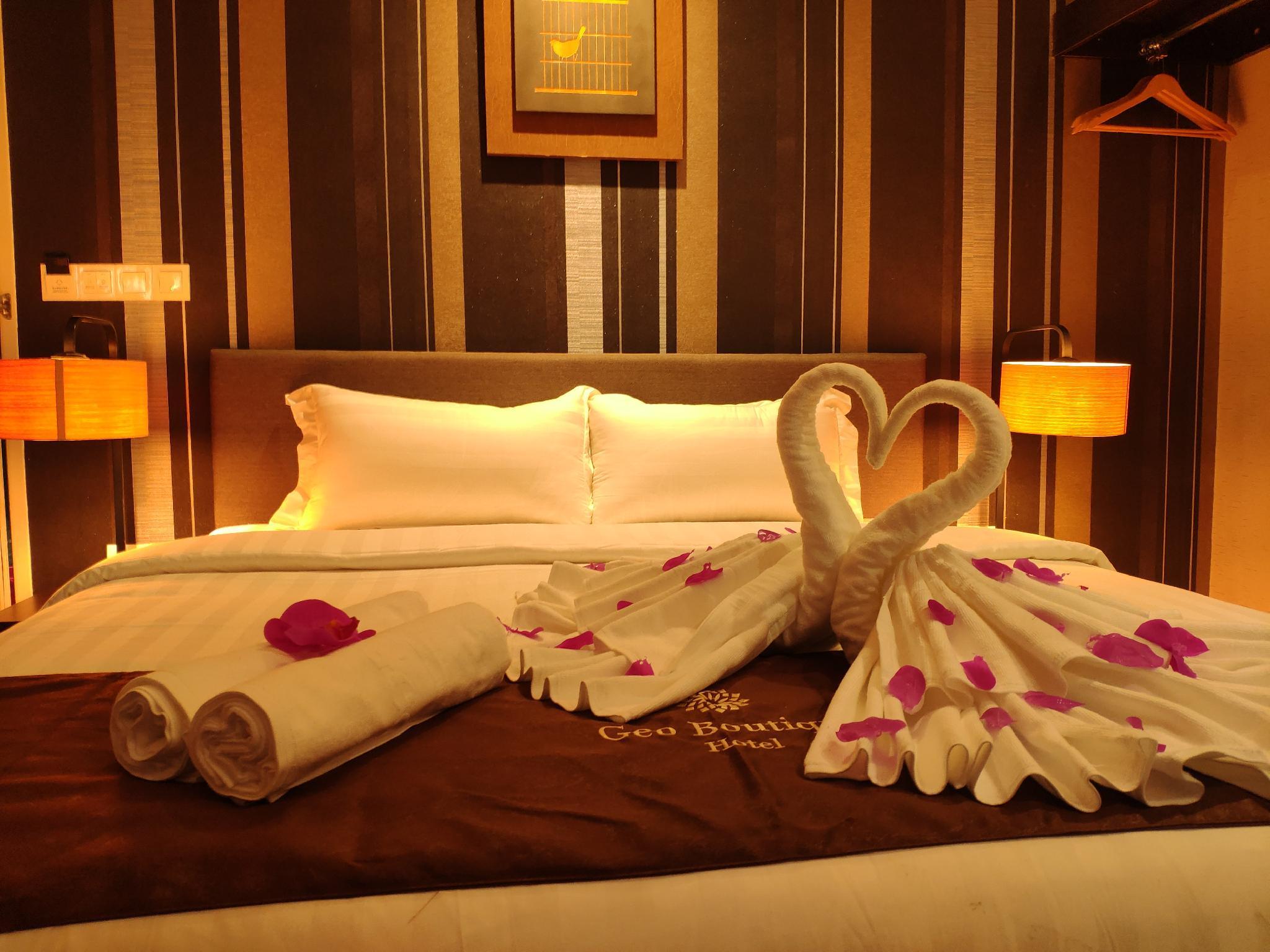 غرفة عائلية ثلاثية بغرفة نوم واحدة، GEO BOUTIQUE HOTEL 2/2
