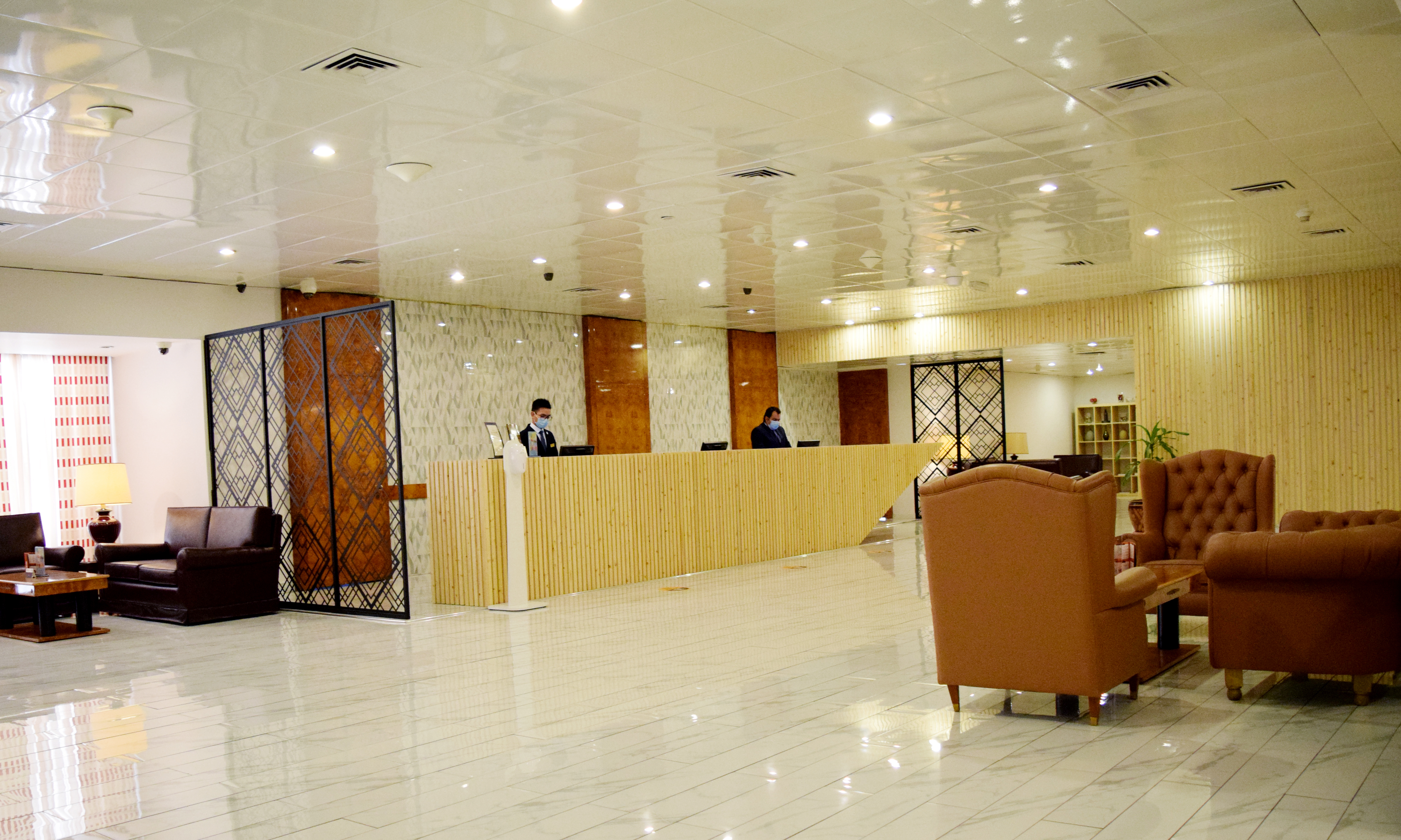 Lobby at Inn And Go Kuwait Plaza Hotel, KUWAIT