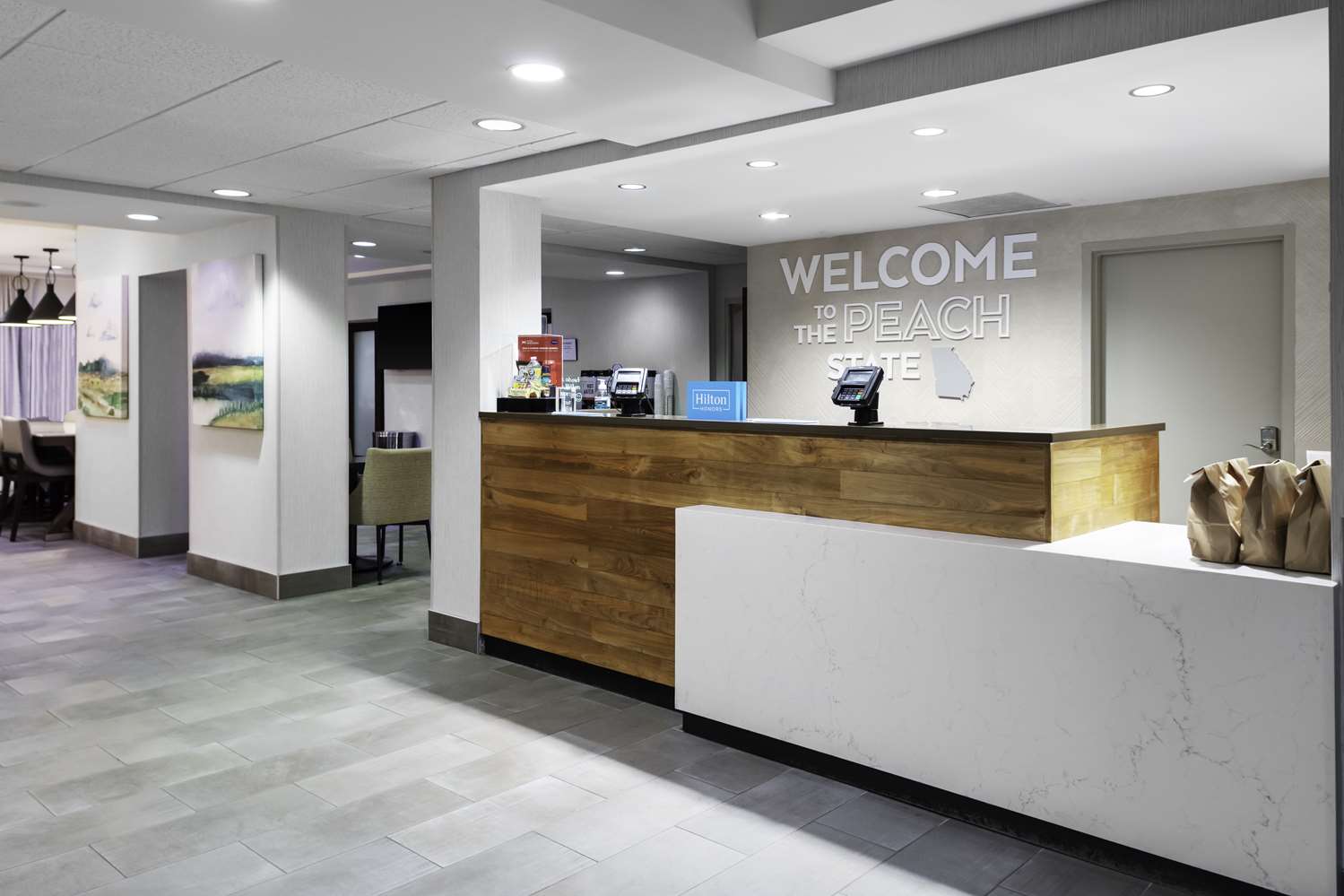 Lobby at Hampton Inn Conyers, CONYERS - GA