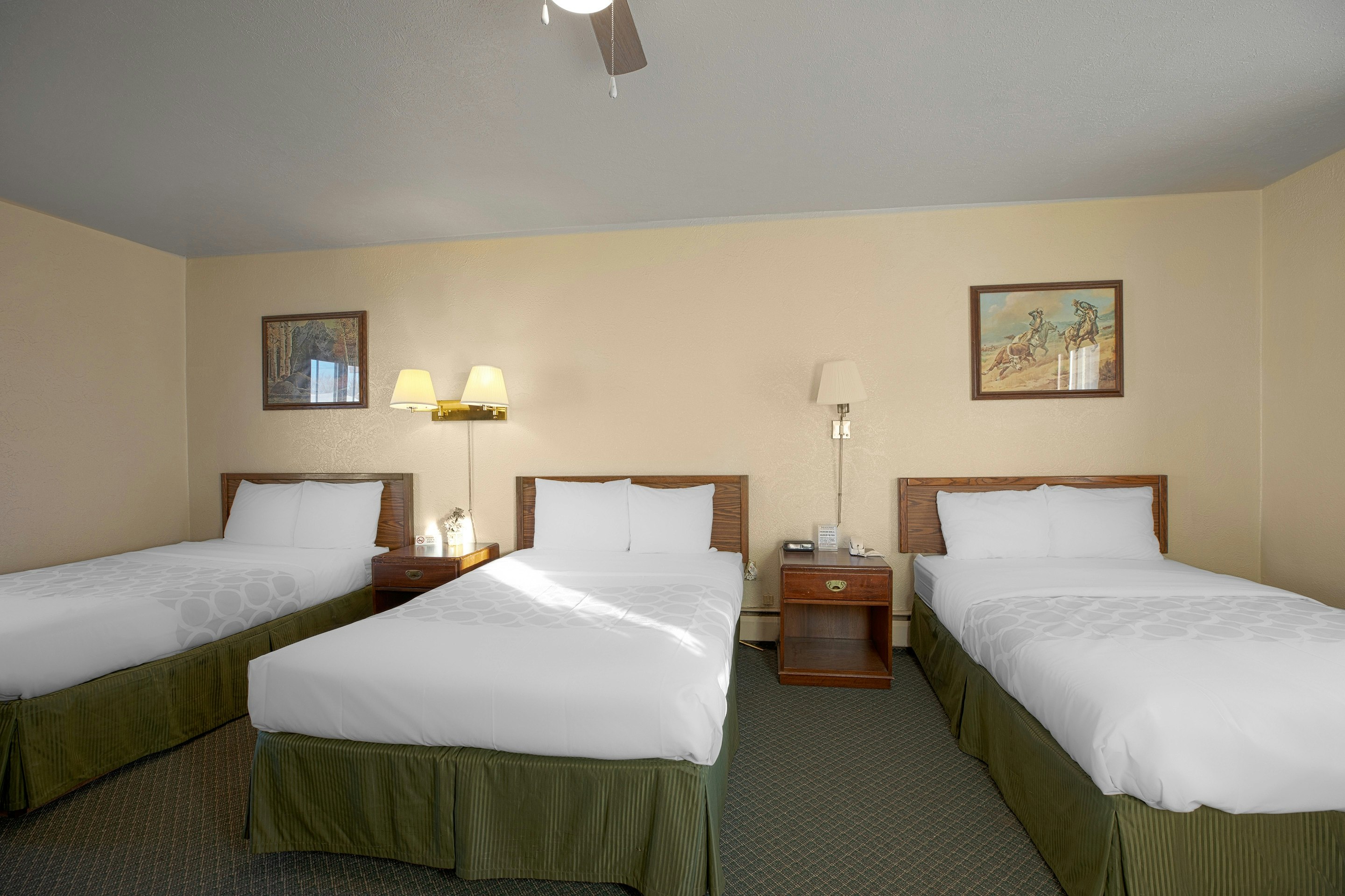 Room, 3 Double Beds