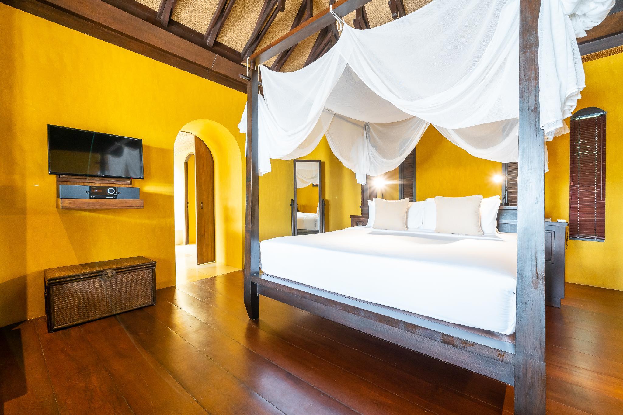Garden Pool, Villa, King Bed