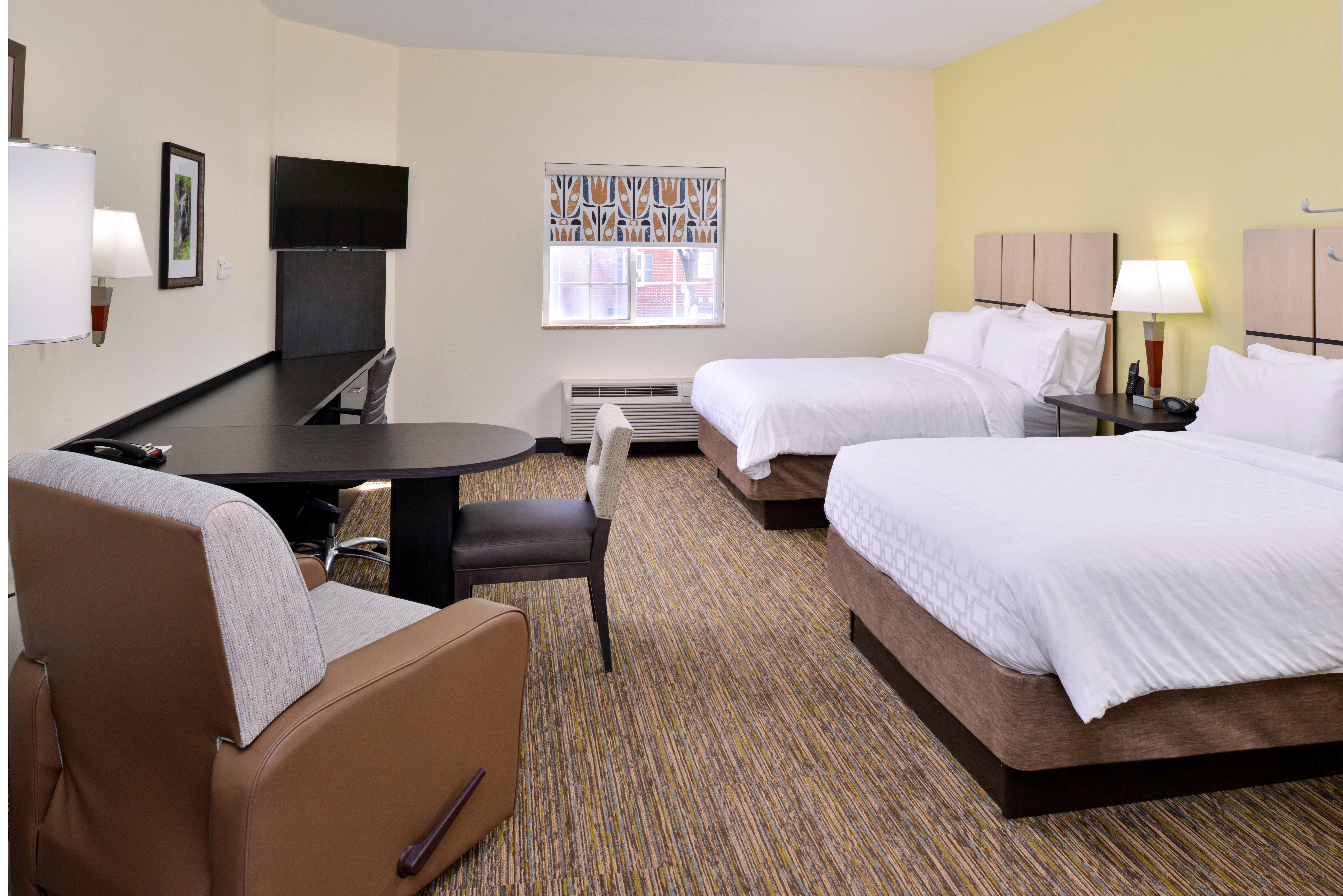 Studio, Suite, 2 Double Beds, Kitchen