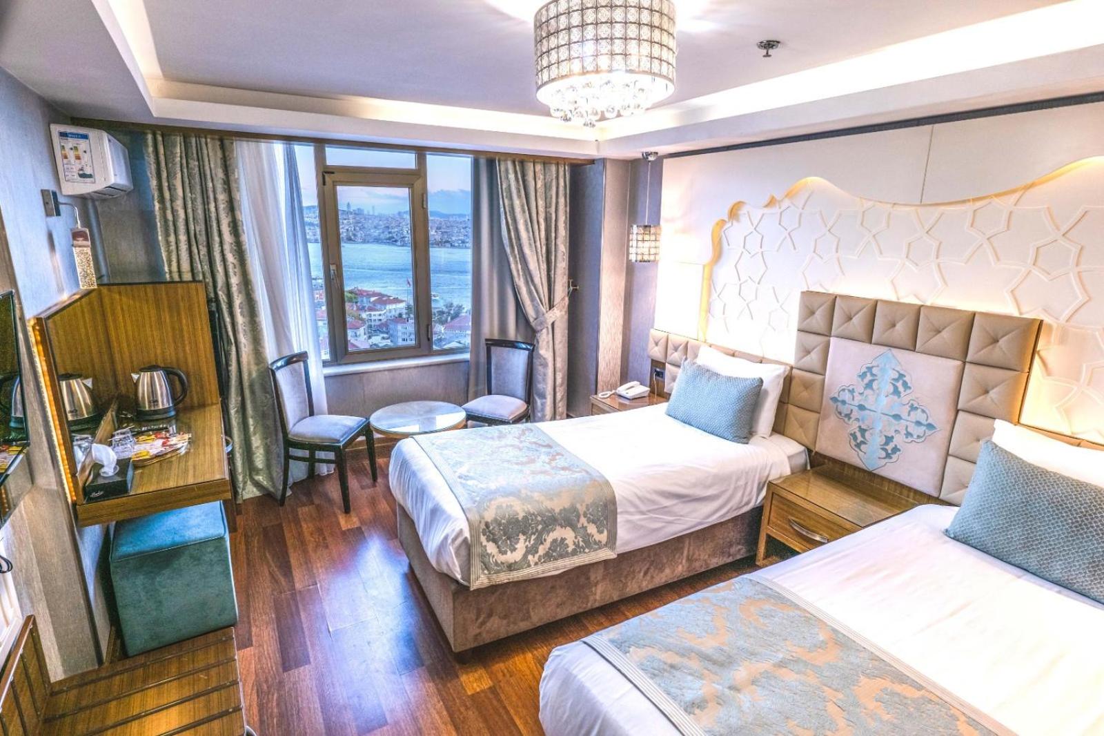 غرفة سوبيريور بسرير فردي بإطلالة على البحر بشرفة، Grand Star Hotel Bosphorus 7/10