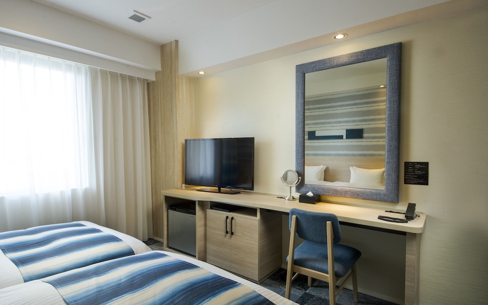 غرفة عائلية بسريرين منفصلين وسرير بطابقين، Hotel Torifito Naha Asahibashi 9/10
