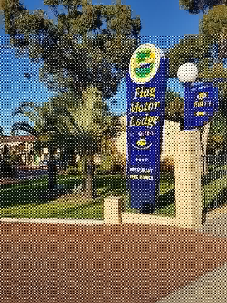 FLAG MOTOR LODGE 5/57