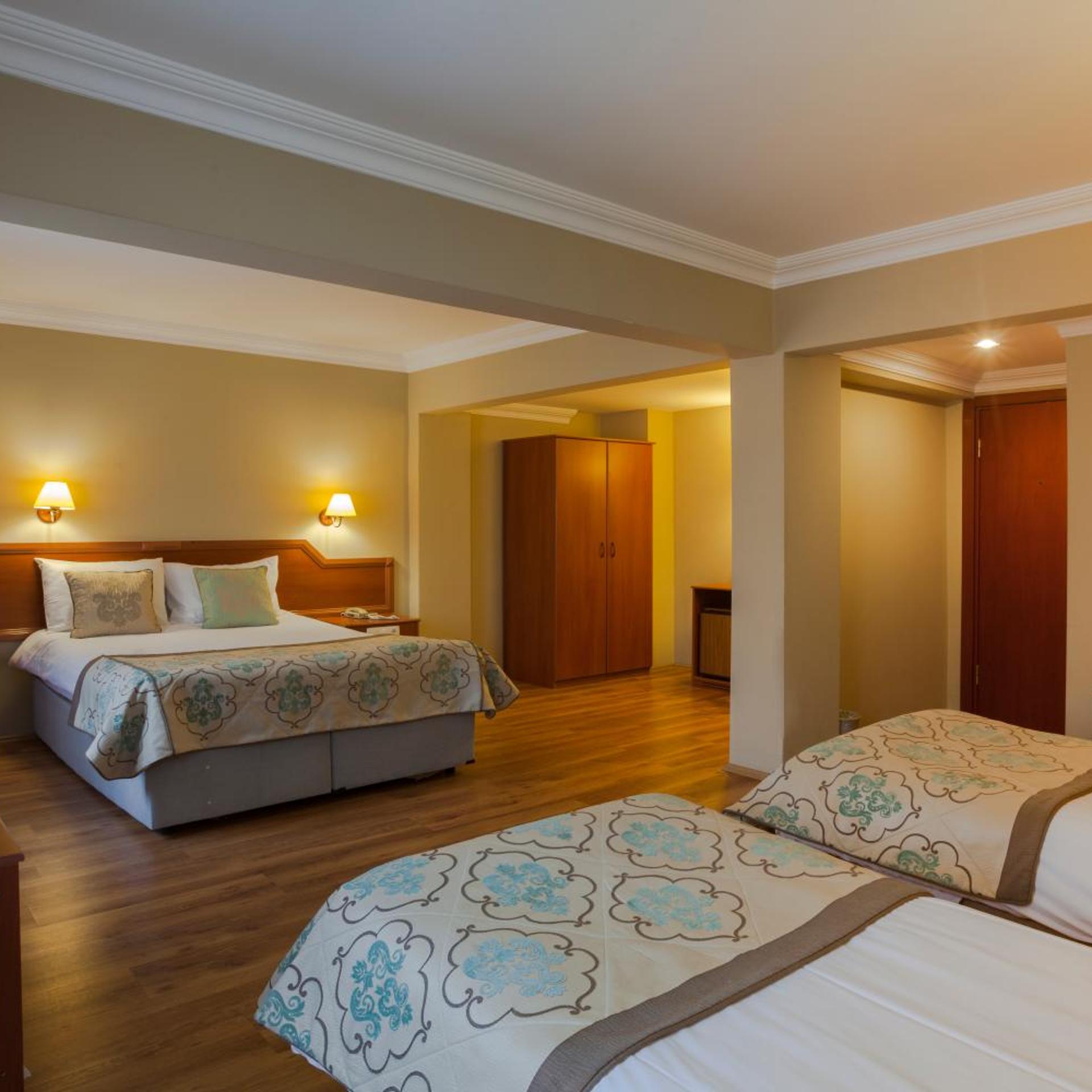 غرفة عائلية، Boyuguzel Thermal Otel 2/6