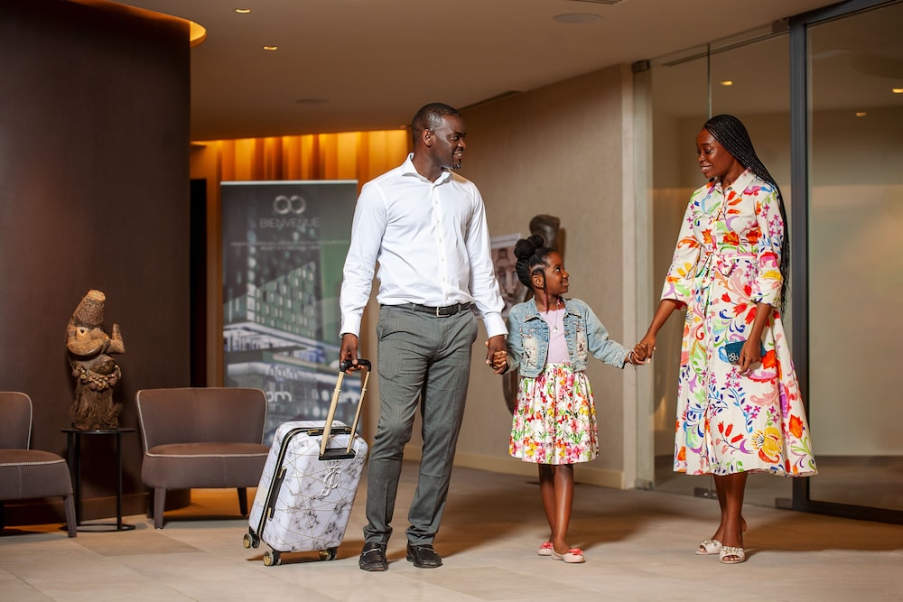 Lobby at Noom Hotel Abidjan, ABIDJAN