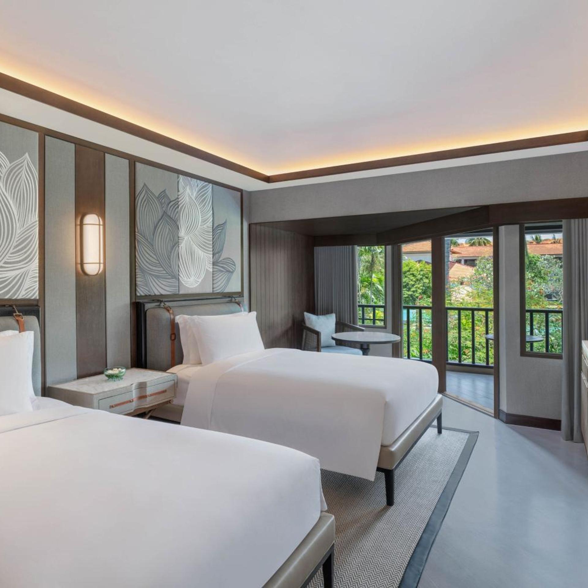 Guest Room, Deluxe, 2 Double Beds, Lagoon View