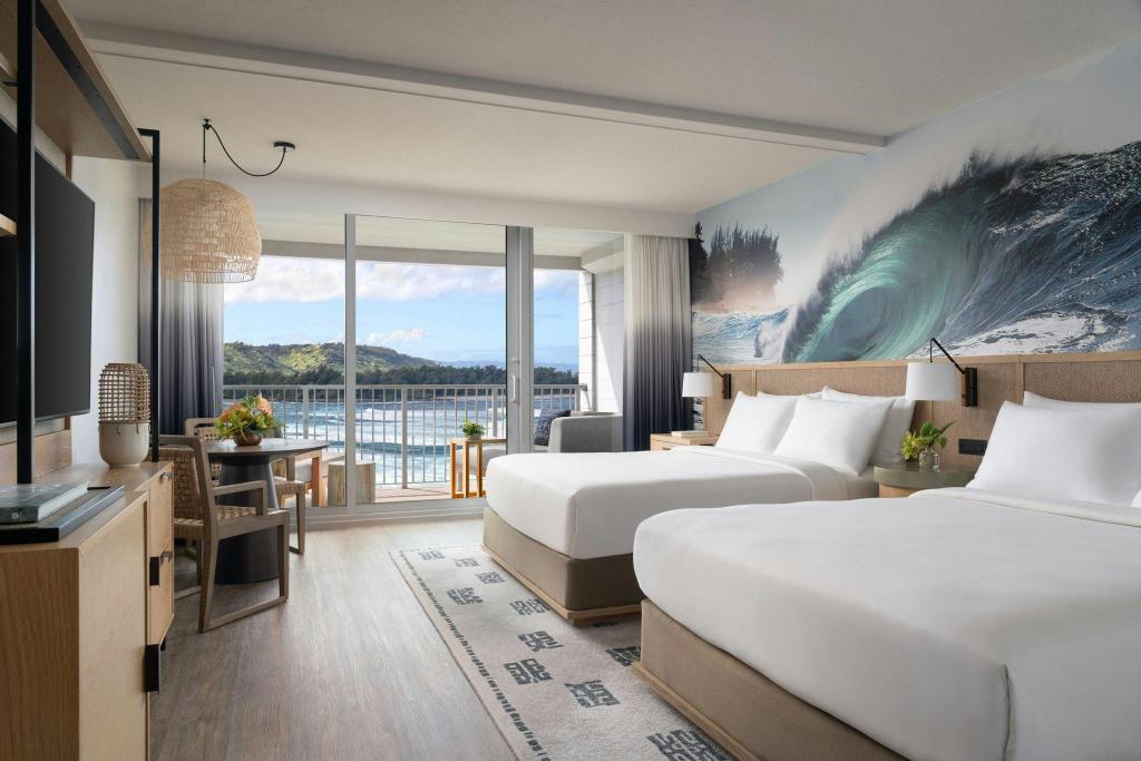 Lanai, Guest Room, 2 Queen Beds, Ocean View
