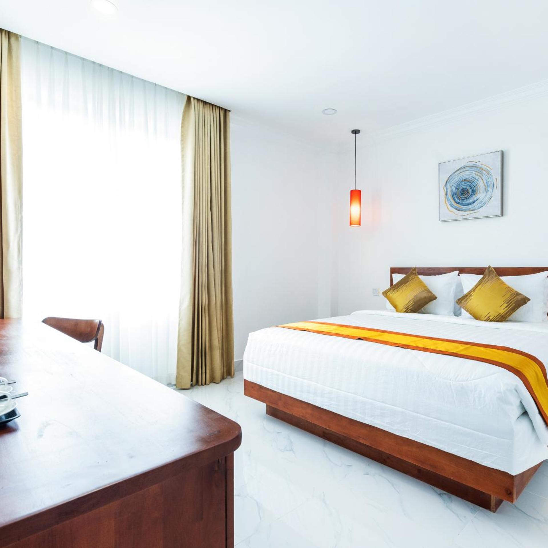 غرفة سوبيريور بسرير مزدوج بإطلالة على المسبح، Le Kree Downtown Hotel 3/10