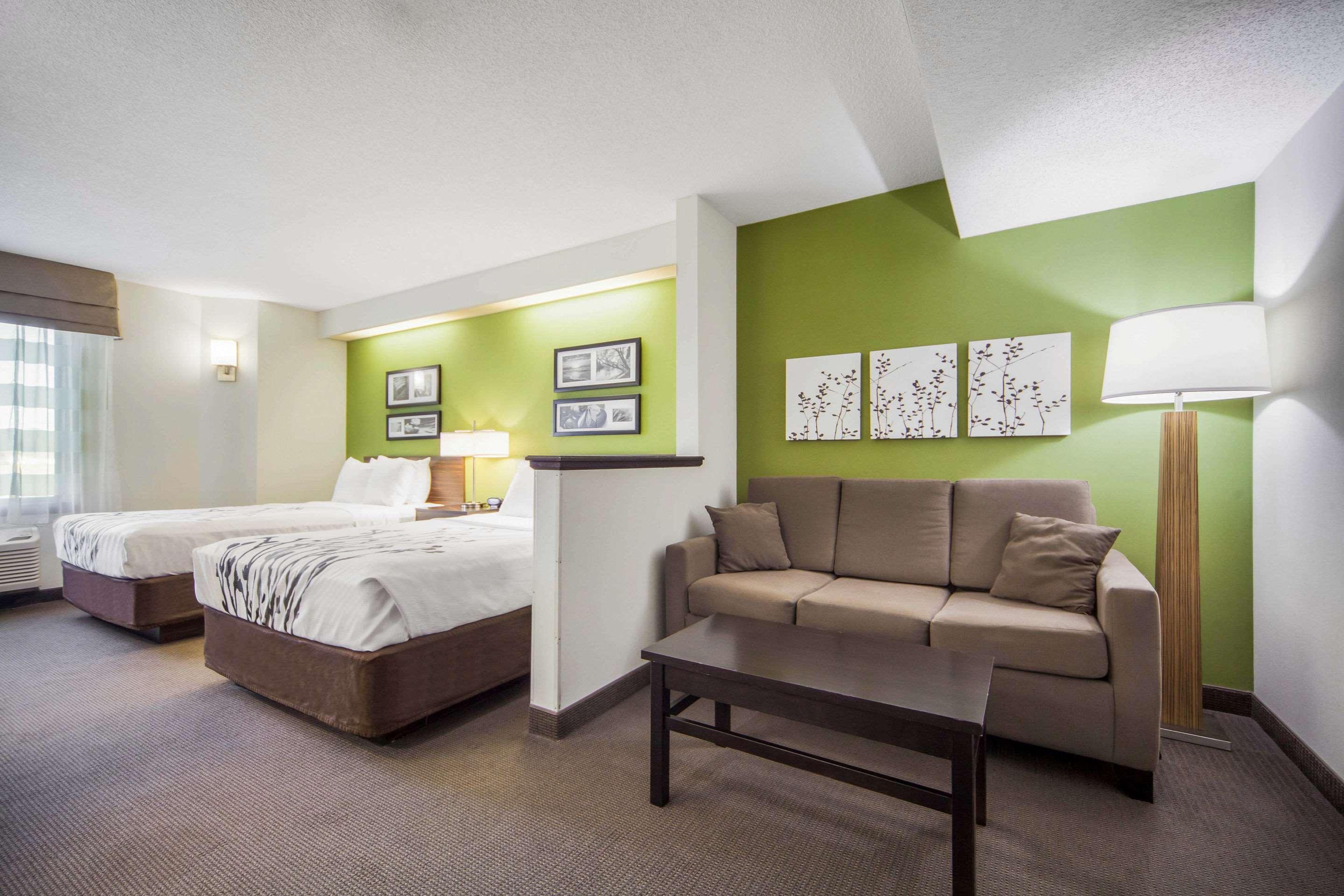 جناح بسريرين مزدوجين، Sleep Inn & Suites Columbus, NE 2/3
