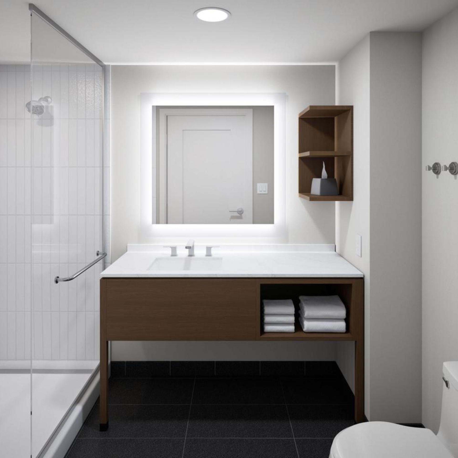 جناح بسرير كينج بغرفة نوم واحدة بحوض استحمام لذوي الإعاقة، Staybridge Suites Southaven - Memphis South by IHG 2/2