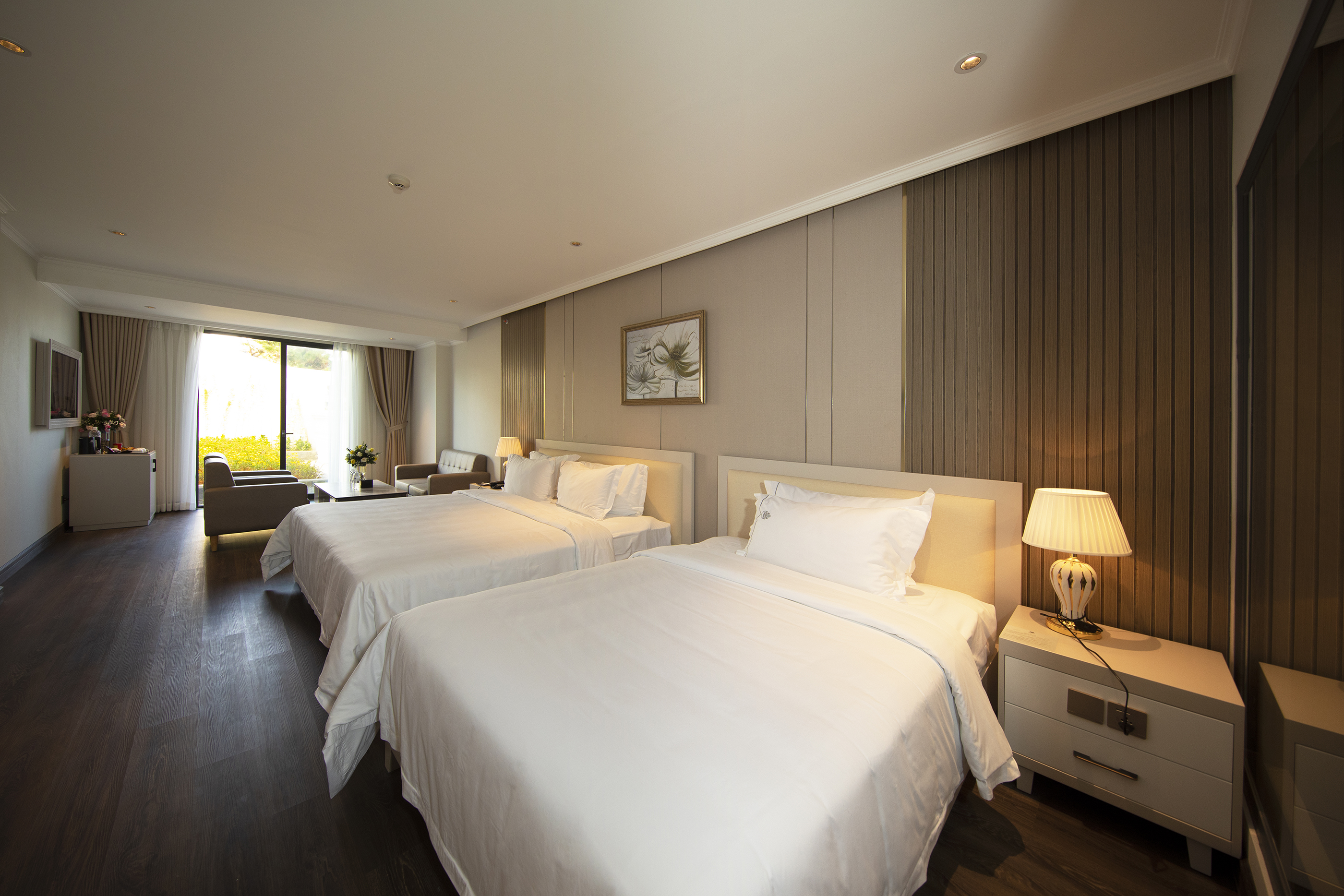 غرفة ديلوكس بسرير مزدوج، MerPerle Dalat Hotel 2/7