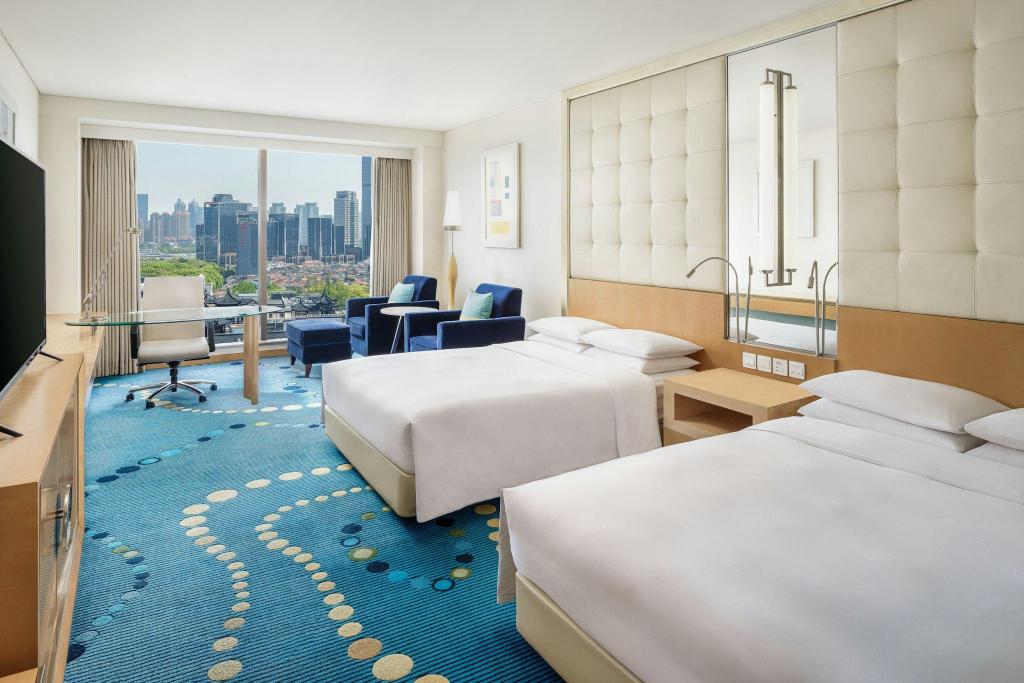 Bund, Guest Room, 2 Double Beds, with View, Large