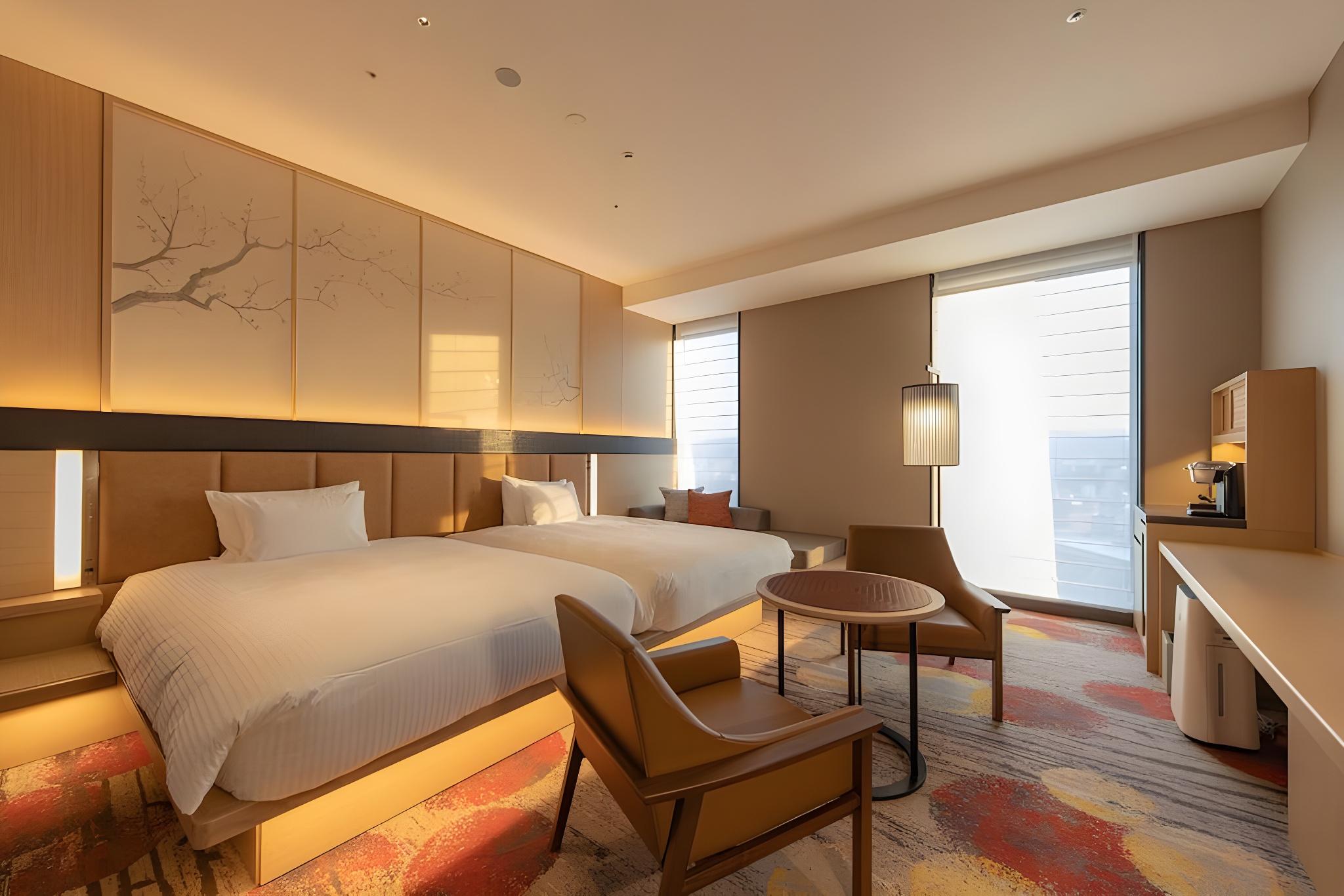 Premium, Twin Beds, Top Floor