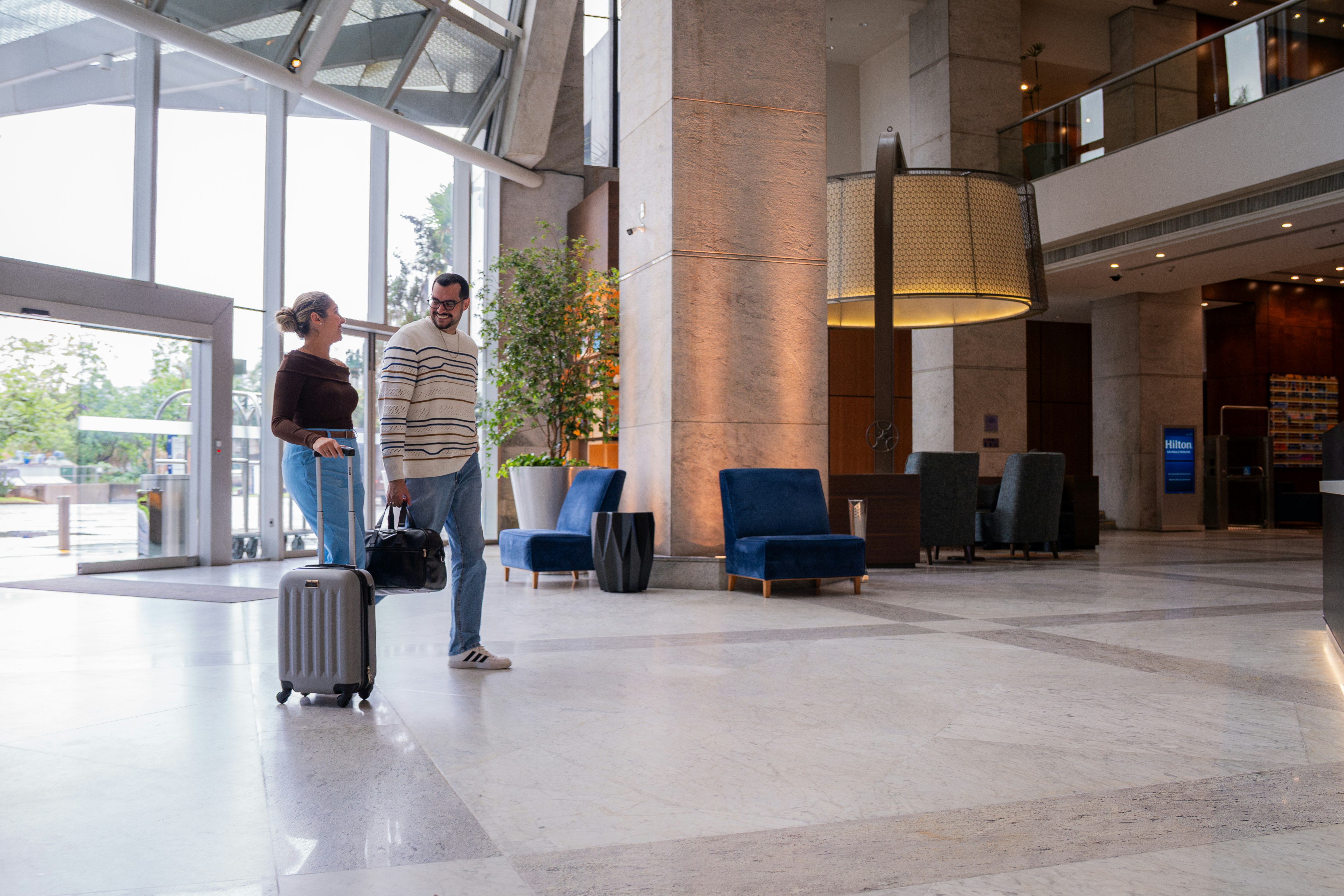 Lobby at Hilton Sao Paulo Morumbi, SAO PAULO