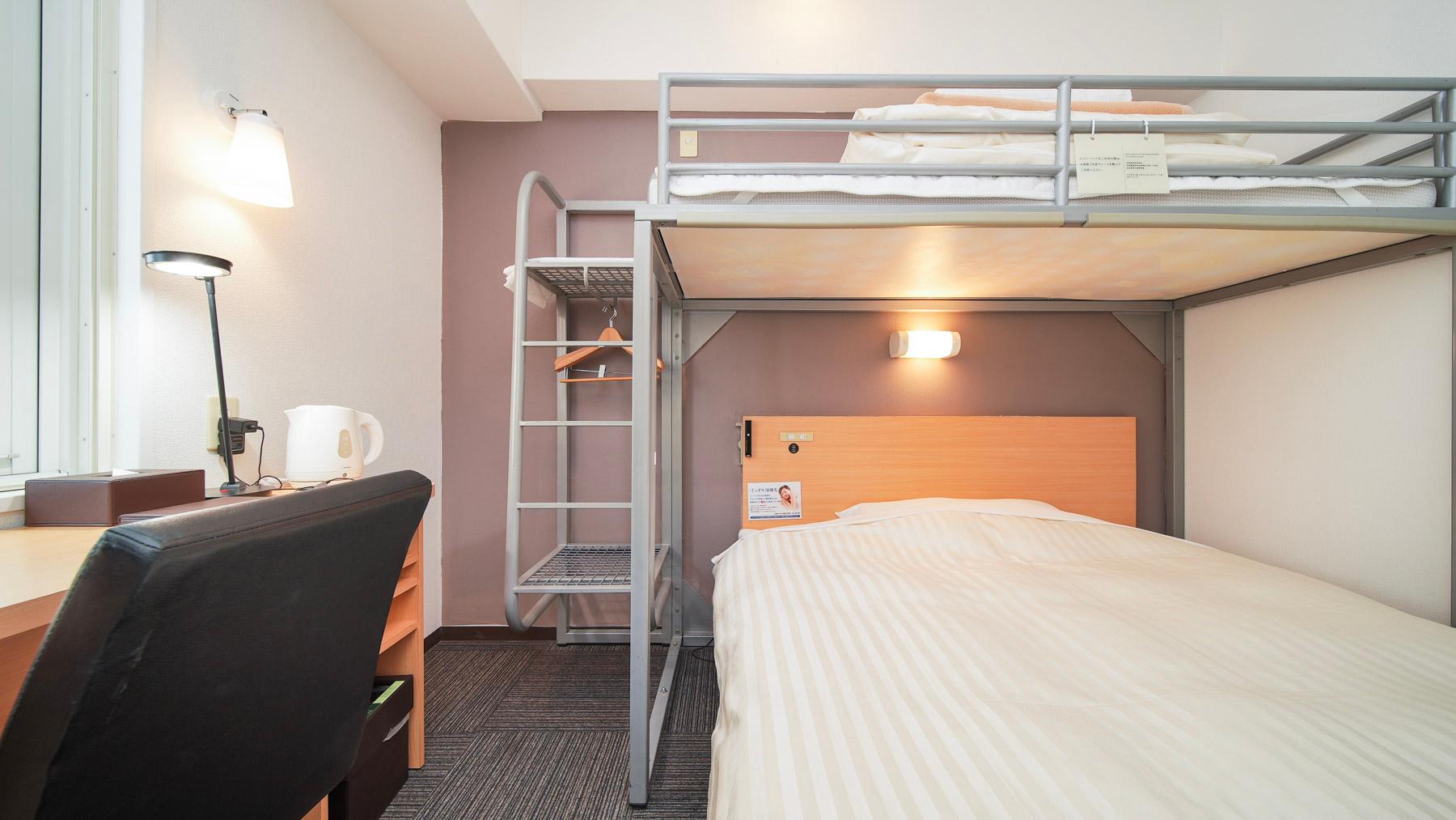 Super, Studio, Single, Twin Beds, Bunk Bed