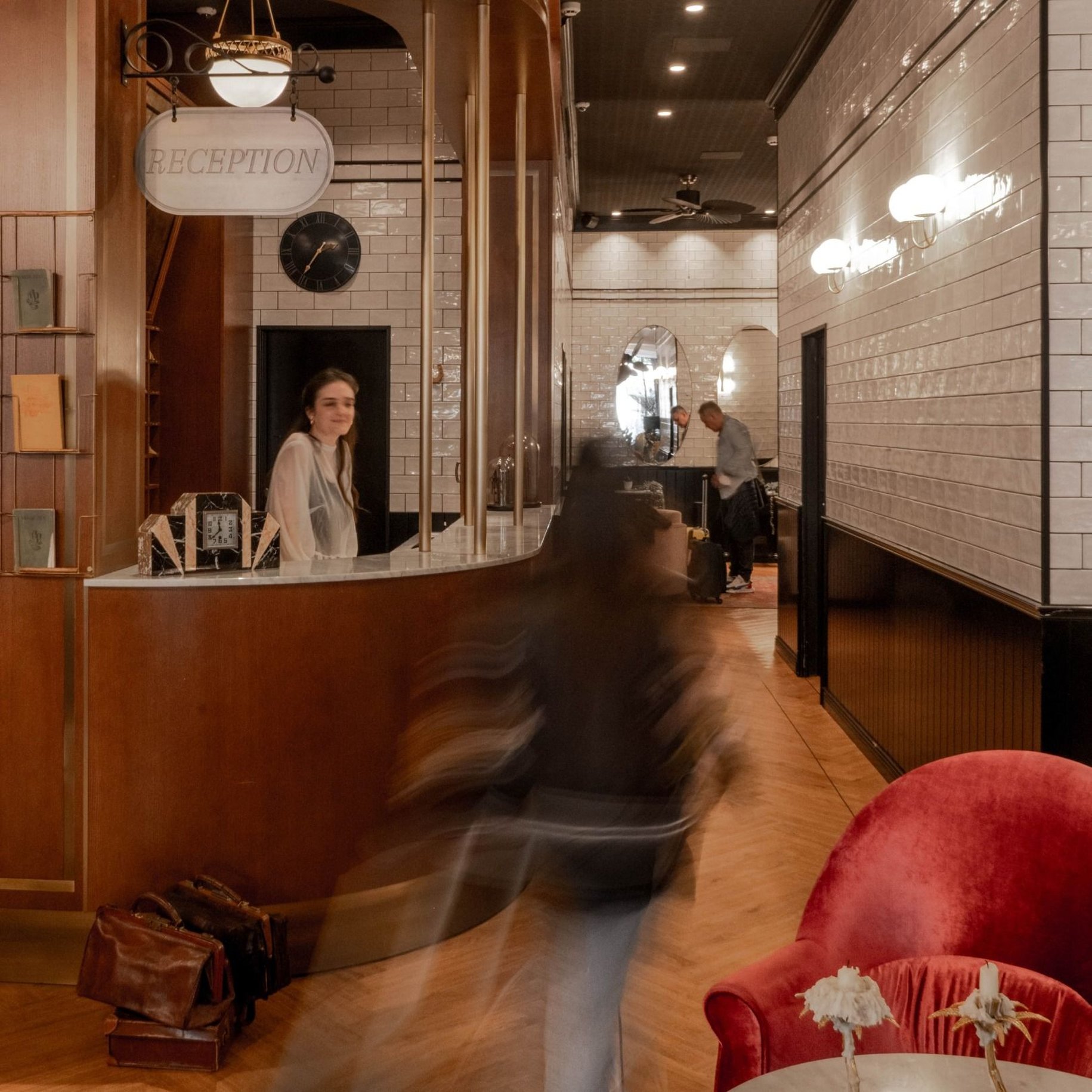 Lobby at Craves (ex. Saint-Nicolas), BRUSSELS
