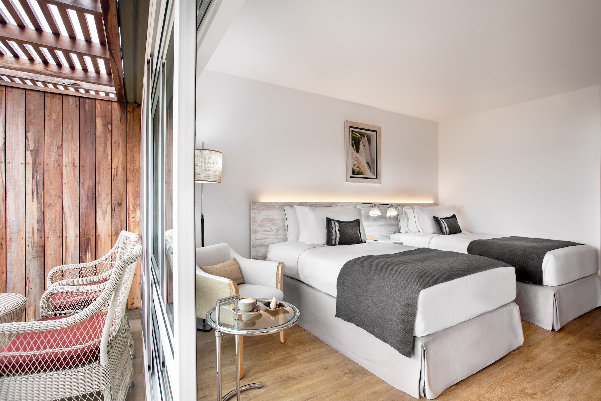 Family, King and Twin Beds, Jungle View