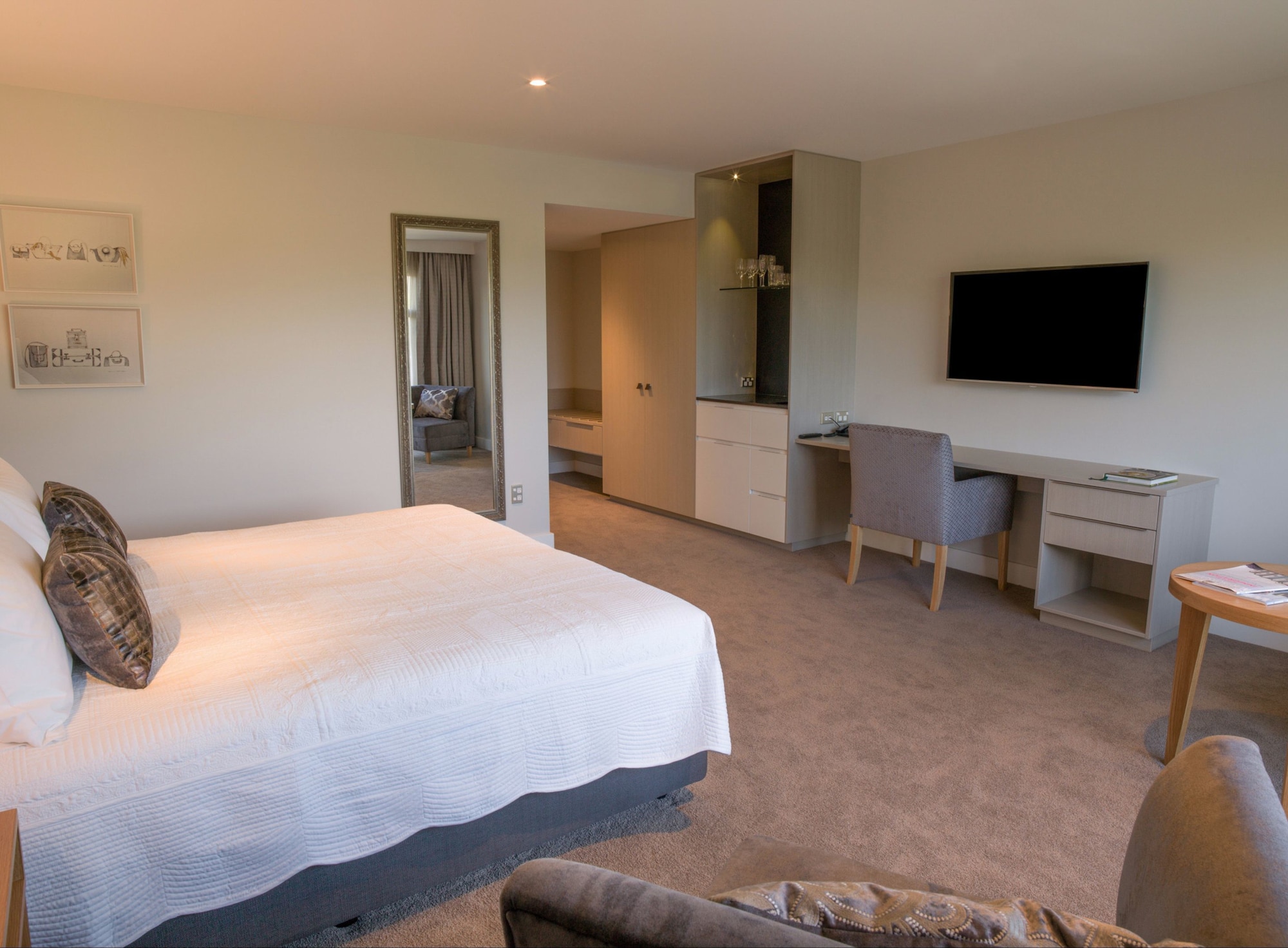 غرفة بريميير بسرير كينج، Porters Boutique Hotel 4/6