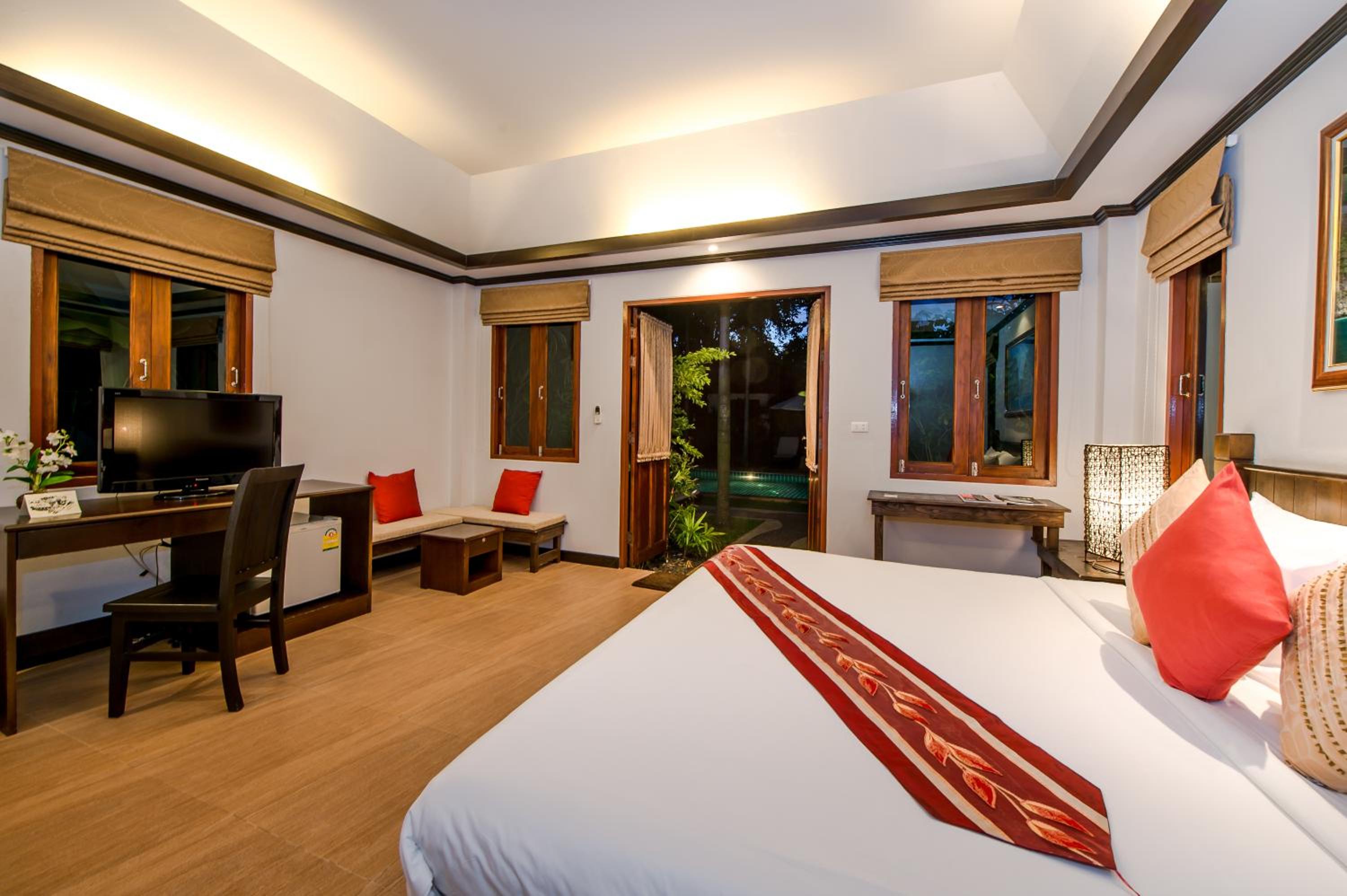 Villa, Double Bed, Pool Access