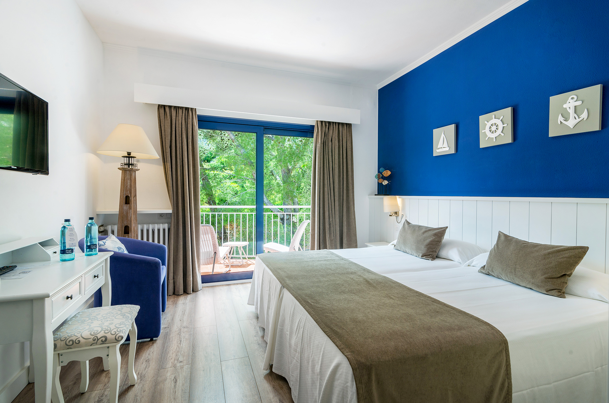 Mediterranean, Double Bed, Sea View
