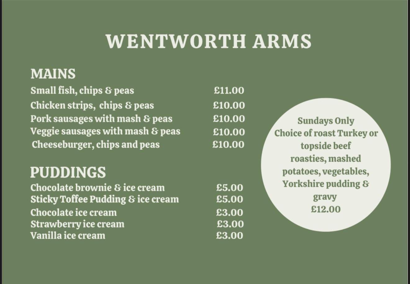 The Wentworth Arms - Inn 34/45