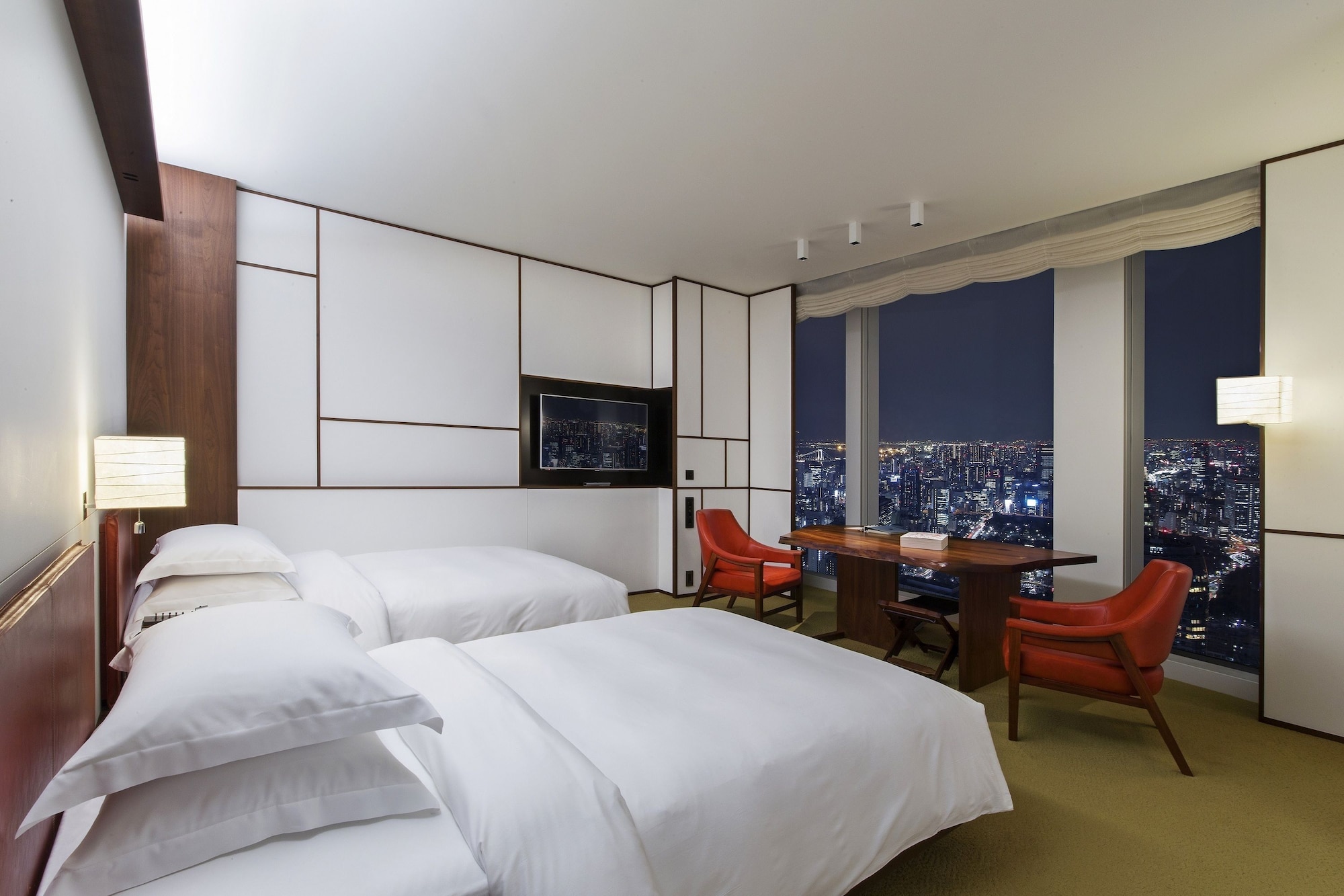Room, Twin Beds, Bay View