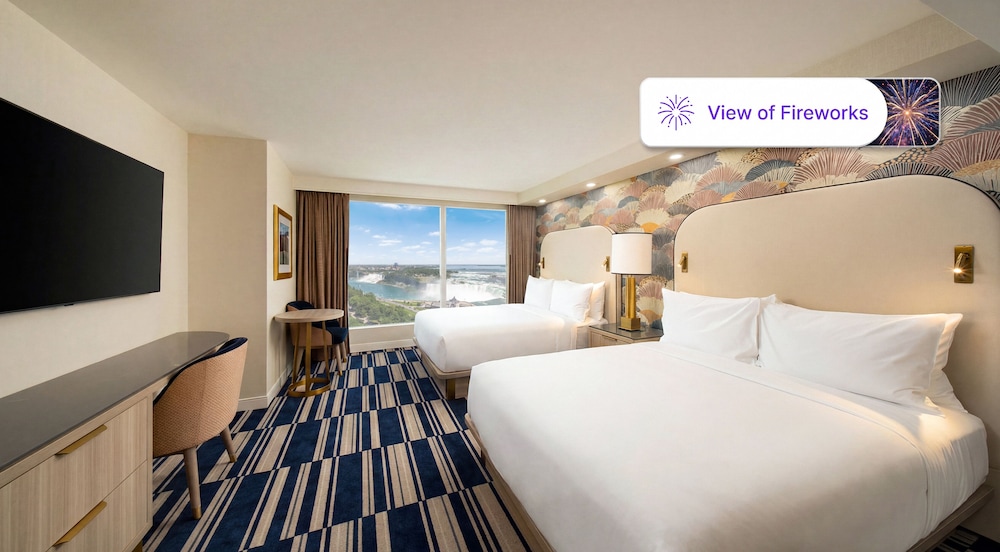 Premium, Suite, 6 Beds, 2 King Beds, Falls View, 2 Bathrooms, Embassy Suites By Hilton Niagara Falls Fallsview 2/5