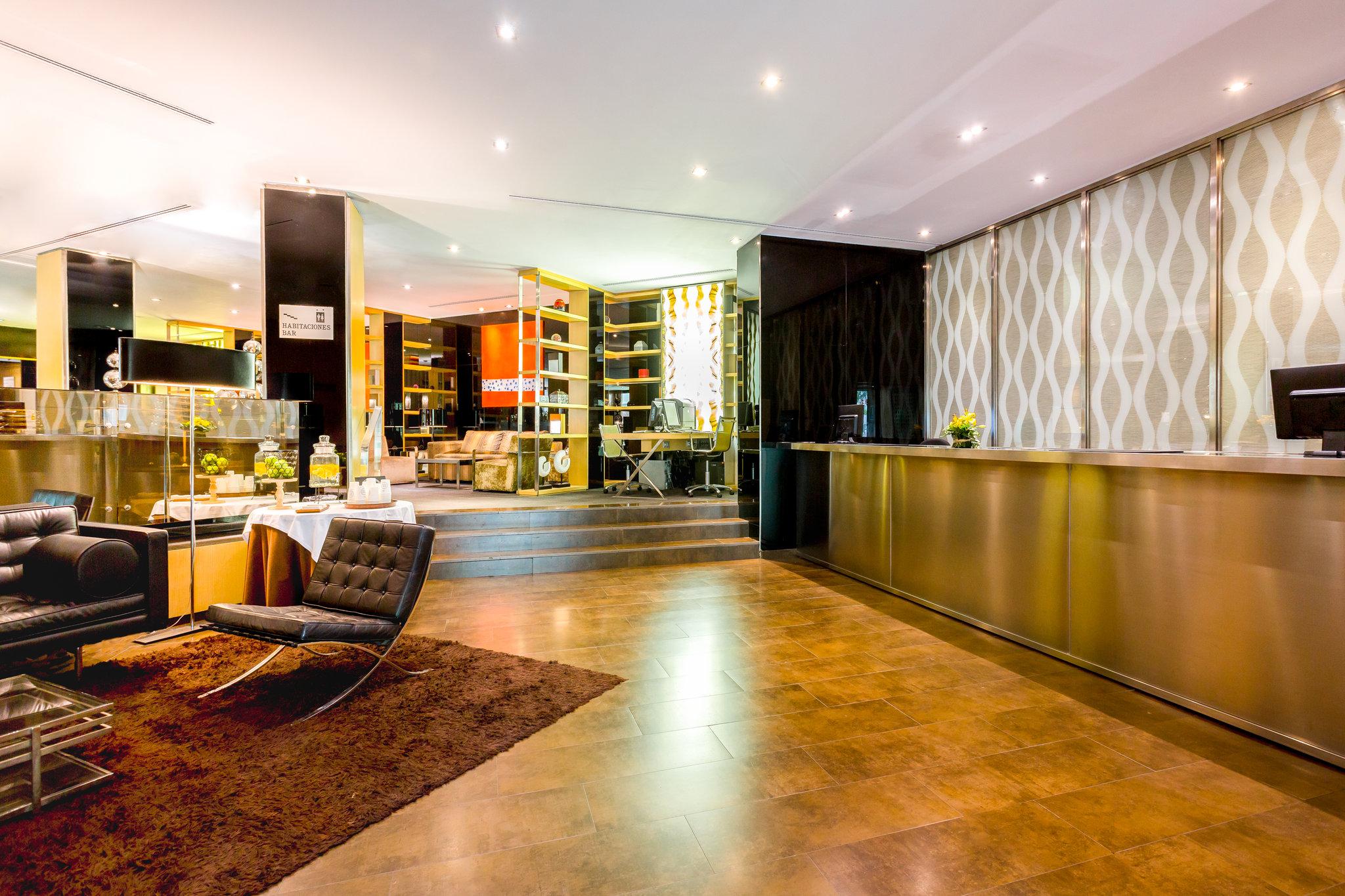 Lobby at Eurostars Monte Real, MADRID