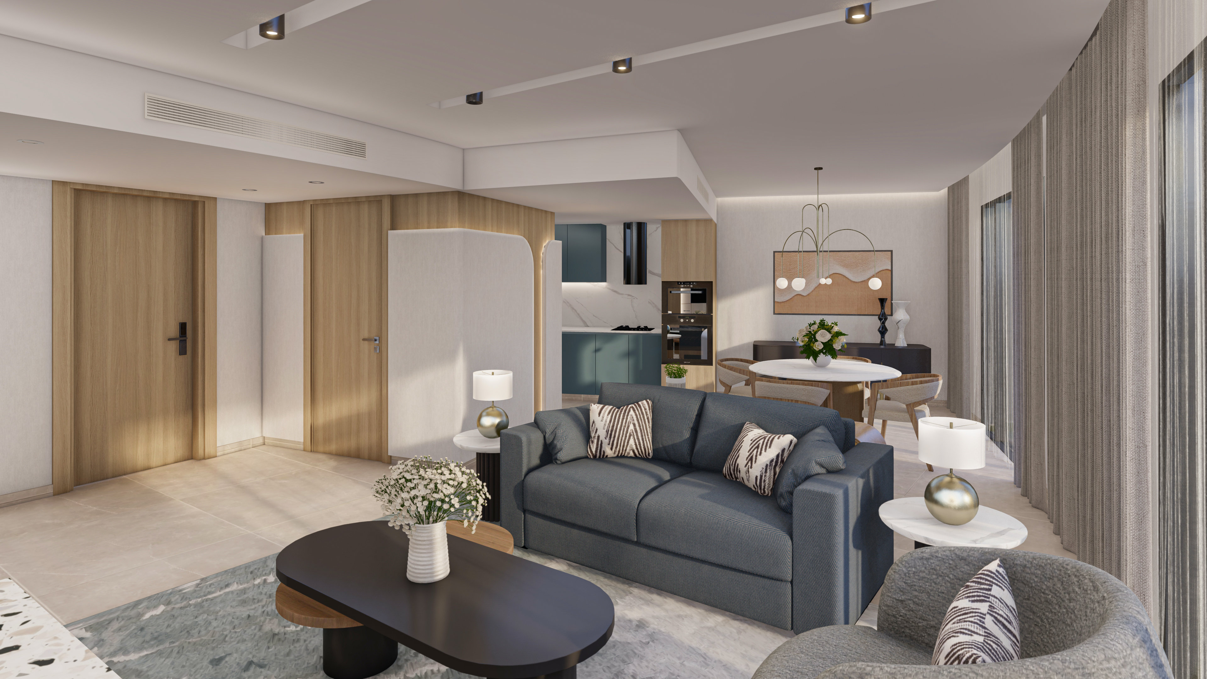 1 BEDROOM DUPLEX SUITE SEA VIEW