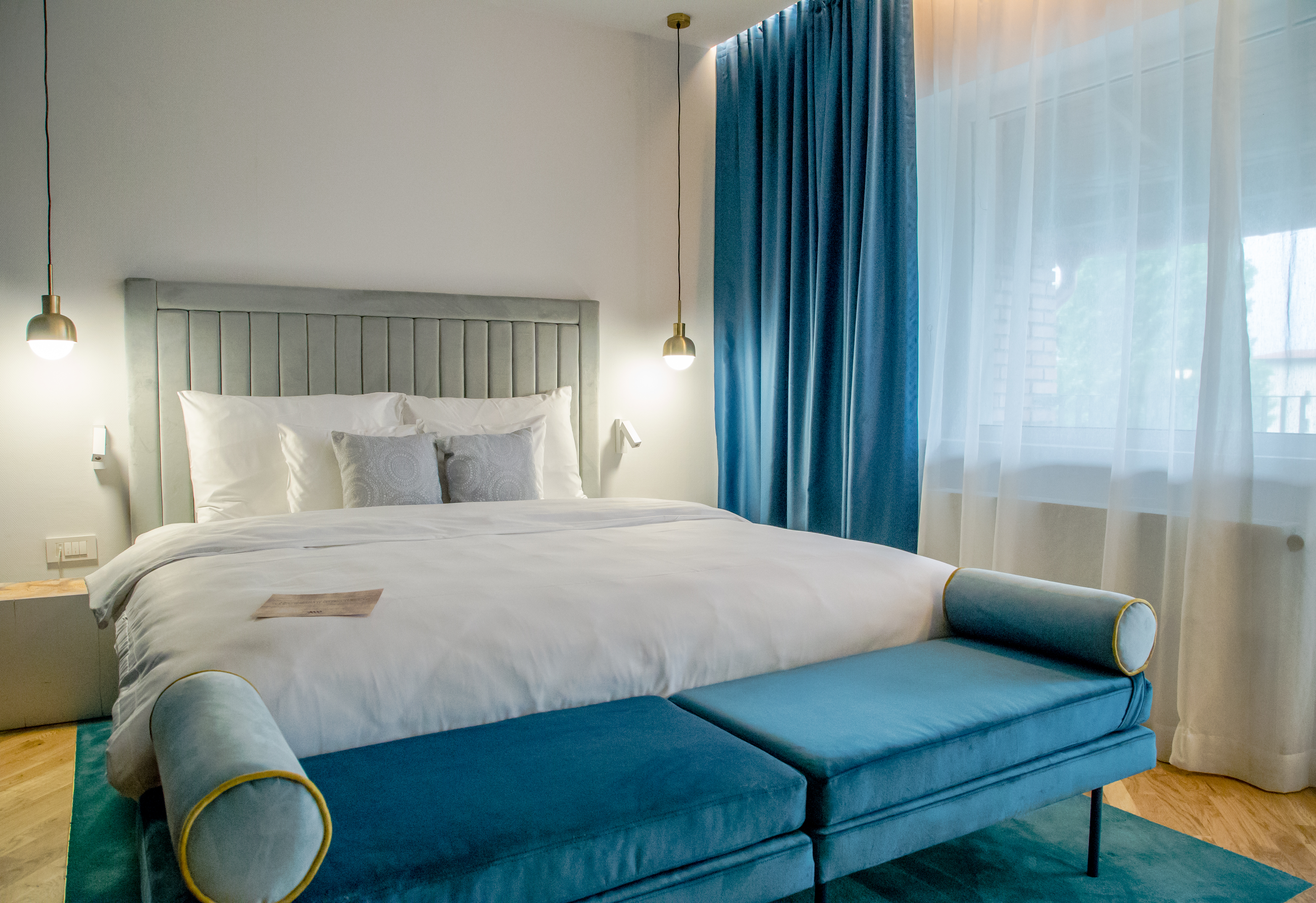 غرفة بريميوم مفردة بسرير مزدوج، Hotel Caro 2/4