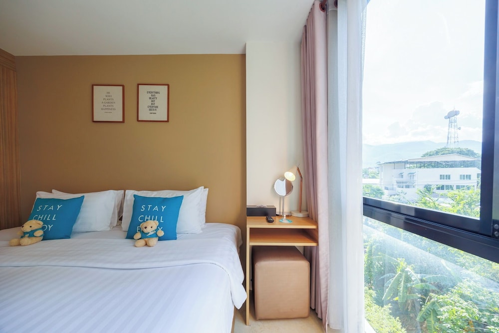 جناح بسرير مزدوج بغرفة نوم واحدة، Cross Vibe Chiang Mai Decem 3/10