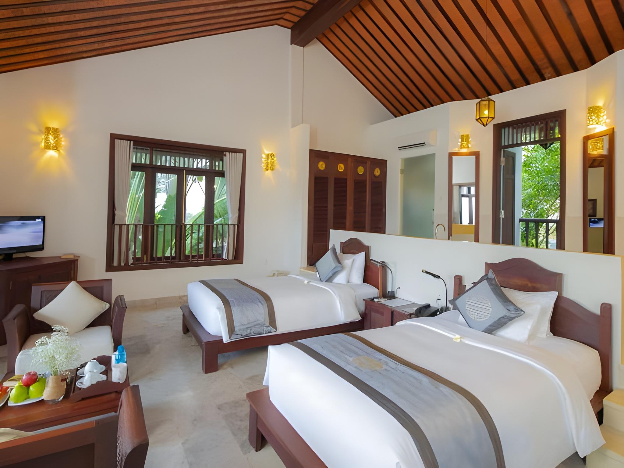Villa, Double Bed, Palm View