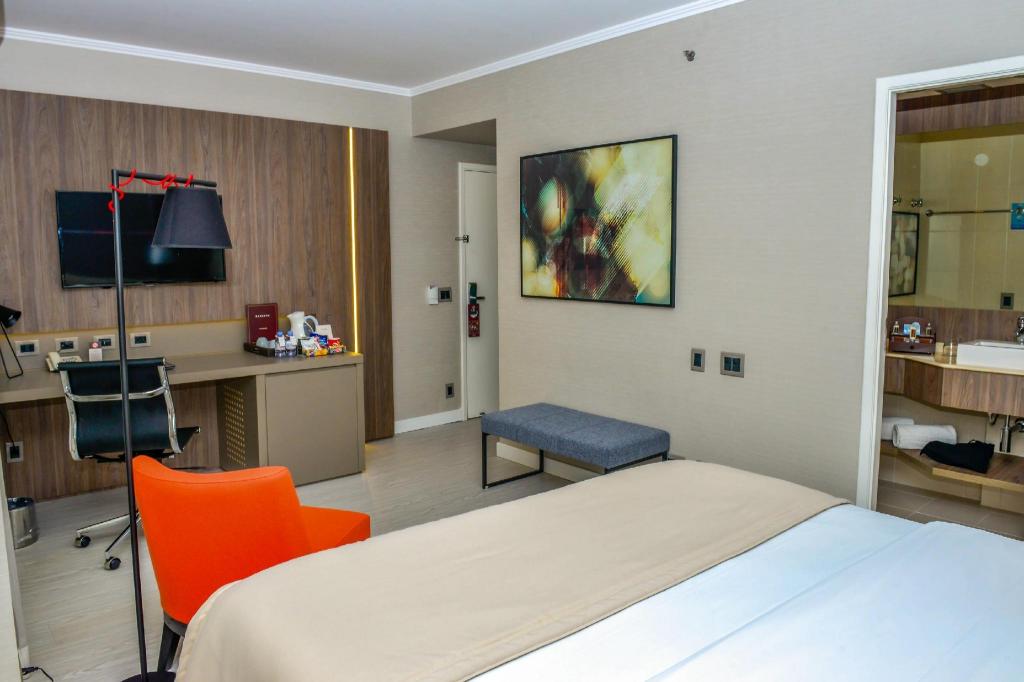 غرفة قياسية بسرير كوين، Clarion Hotel Faria Lima 9/10