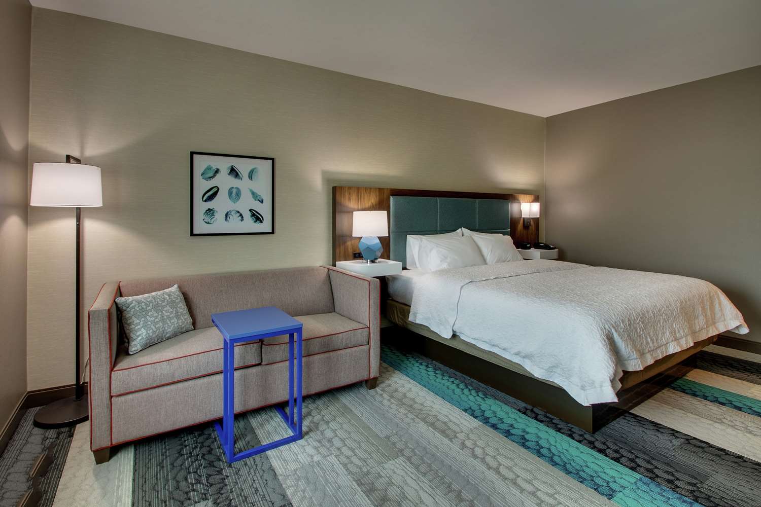 Room, King Bed, Sofa, Accessible