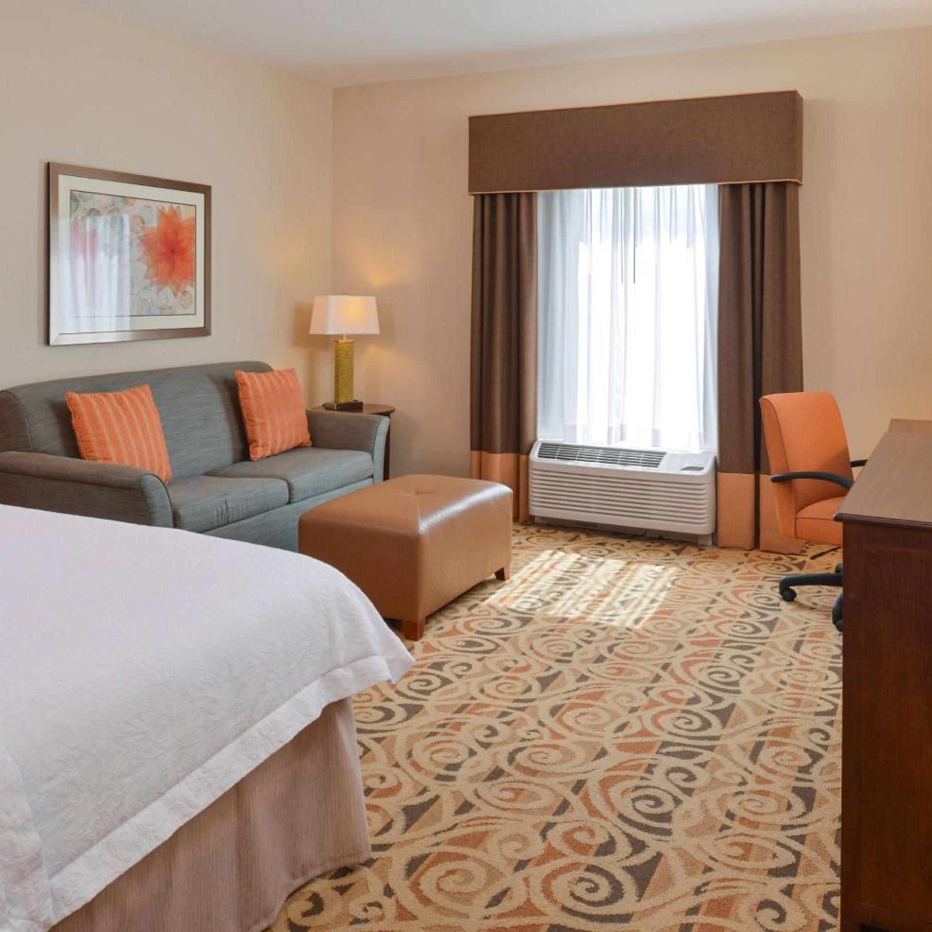Studio, Suite, King Bed, Sofa, Hampton Inn And Suites Ocala 5/7