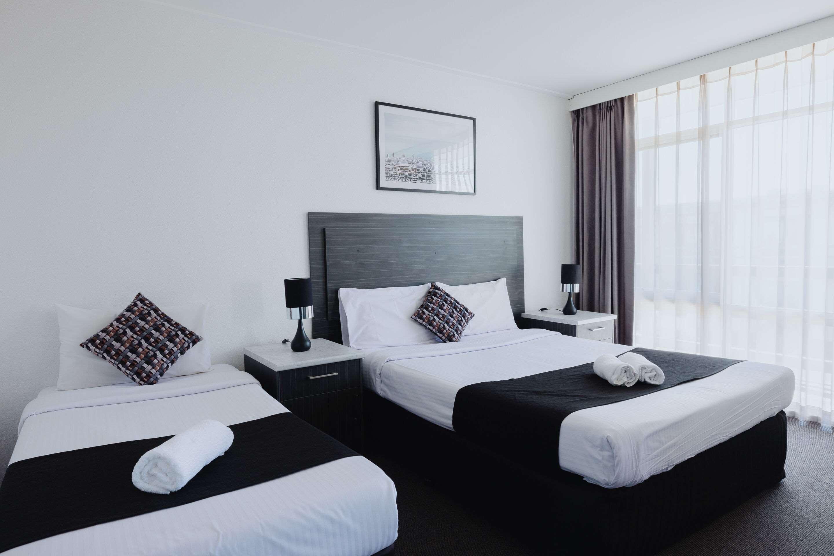 Upgrade, 1 Queen and 1 Single Bed, Accessible