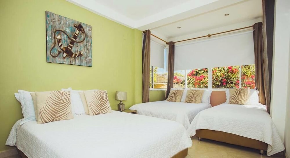 Family, 1 Single and 2 Double Beds