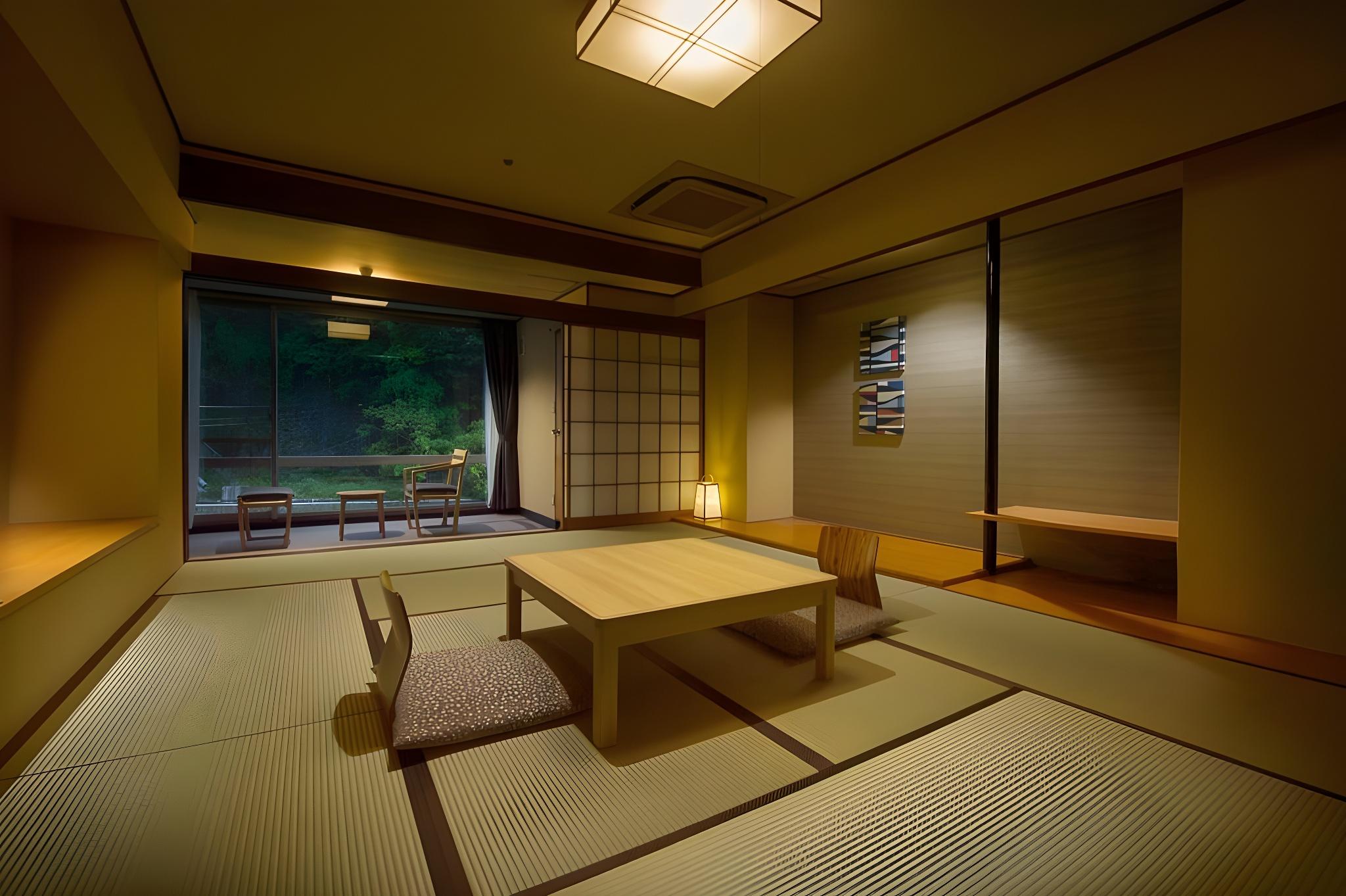 Japanese, Semi Outdoor Bath